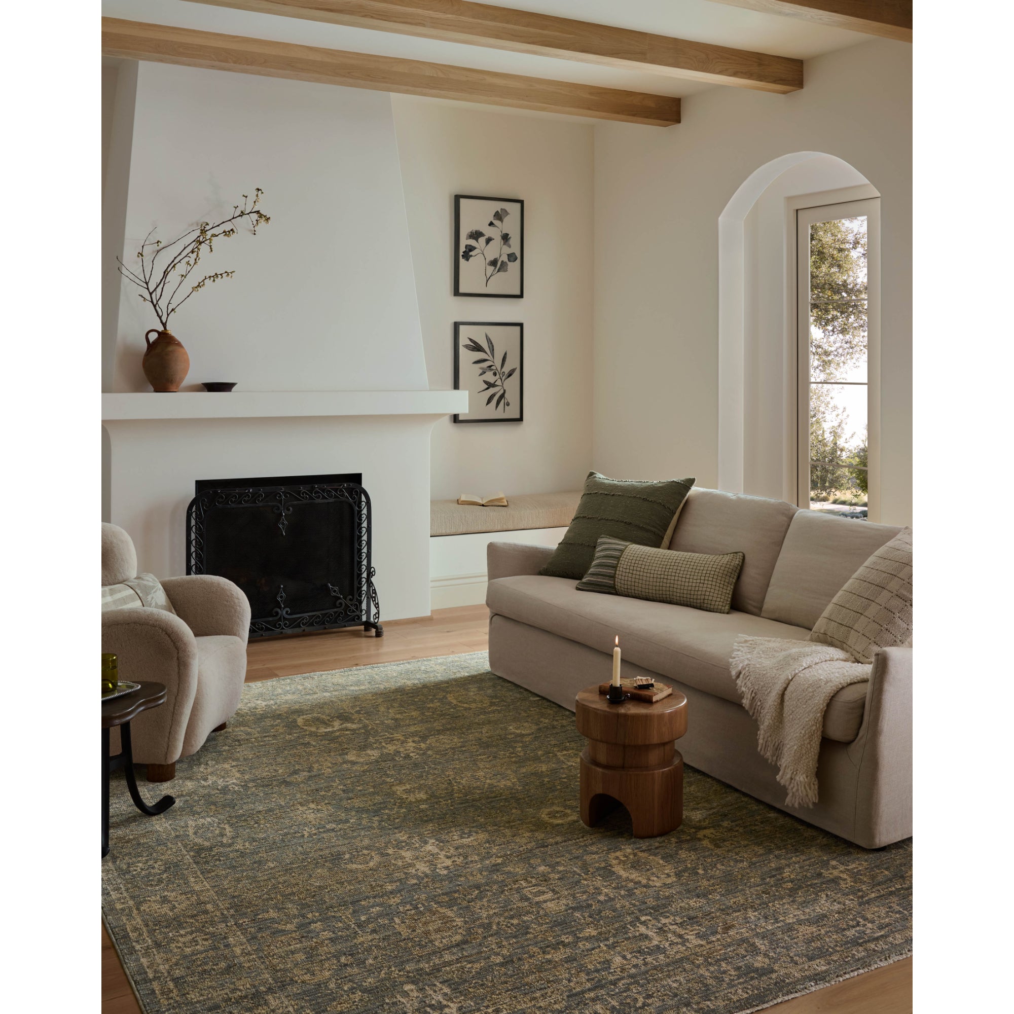 Loloi Priscilla Blue/Sand Rug