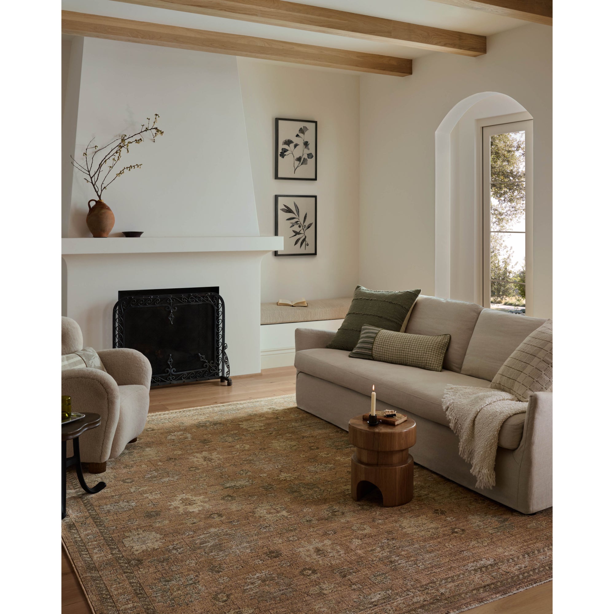 Loloi Priscilla Blush/Multi Rug