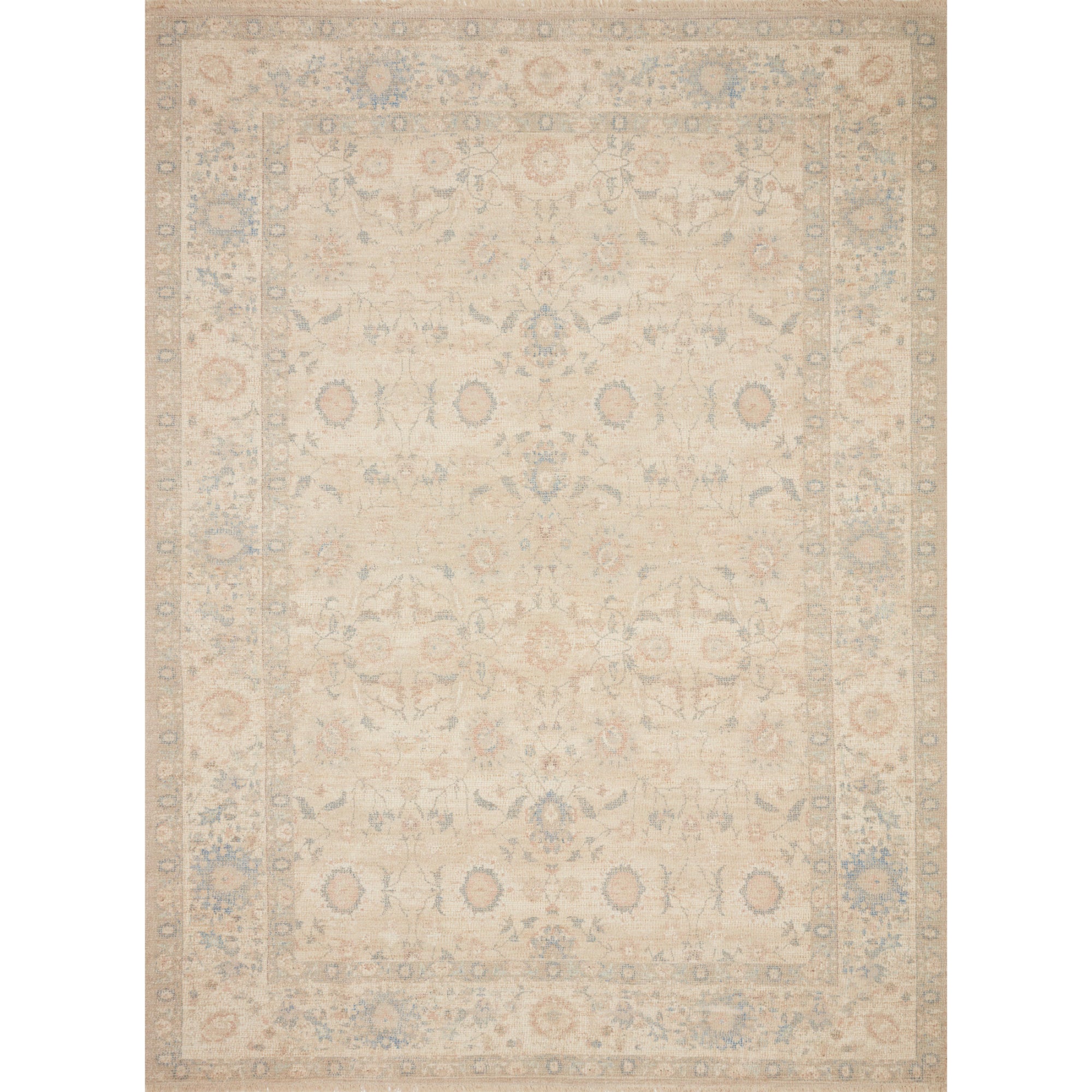 Loloi Priya Natural/Blue Rug