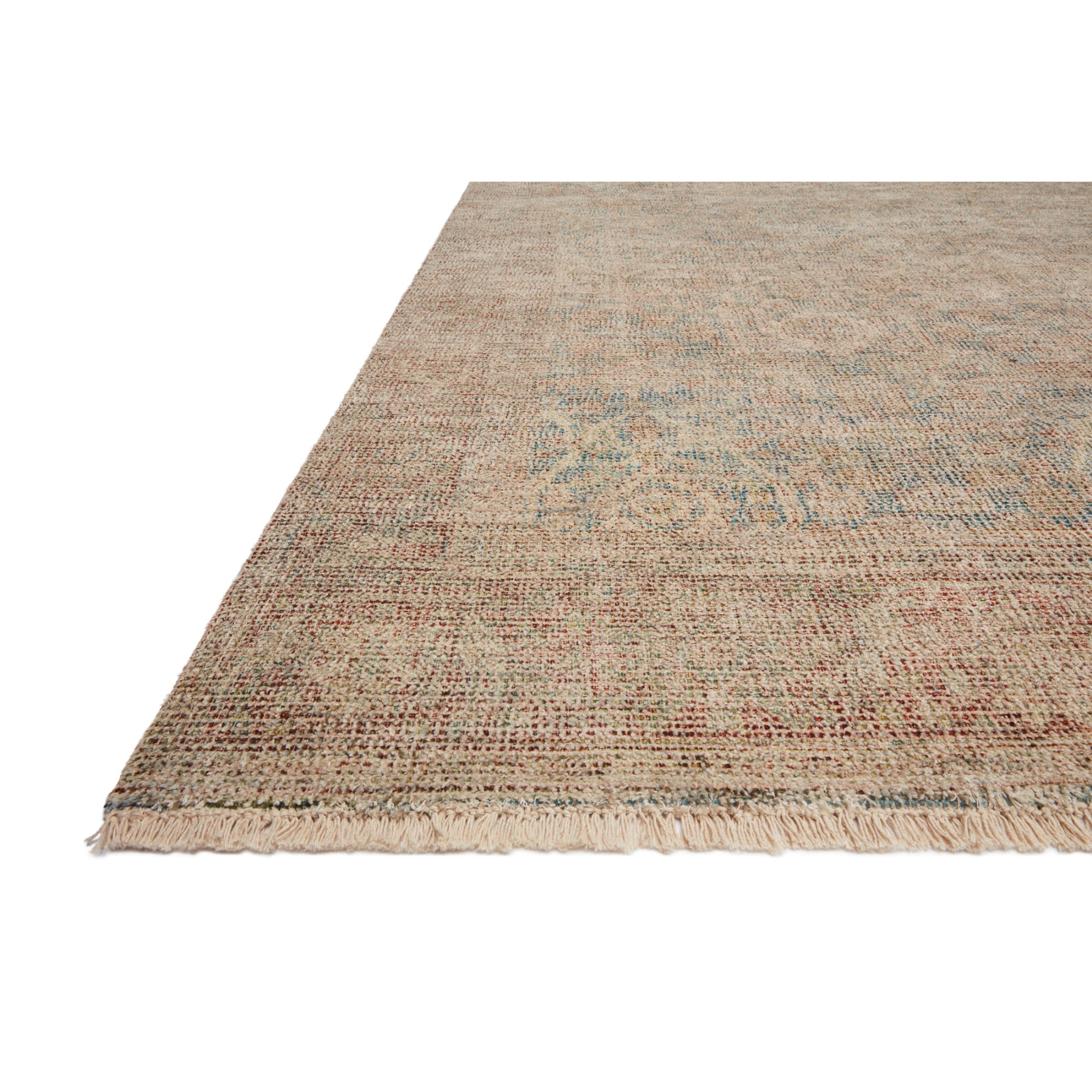 Loloi Priya Denim/Rust Rug