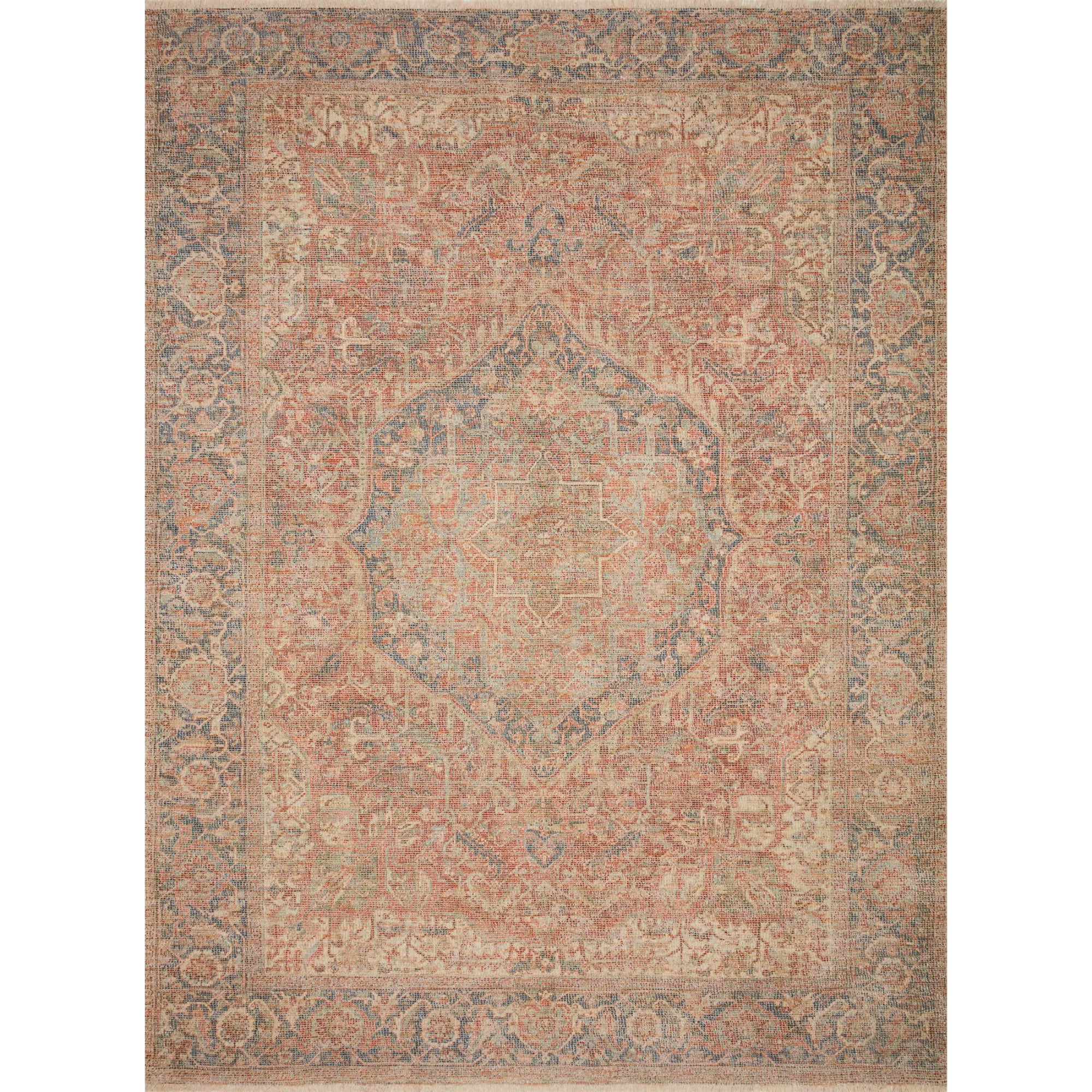 Loloi Priya Brick/Navy Rug