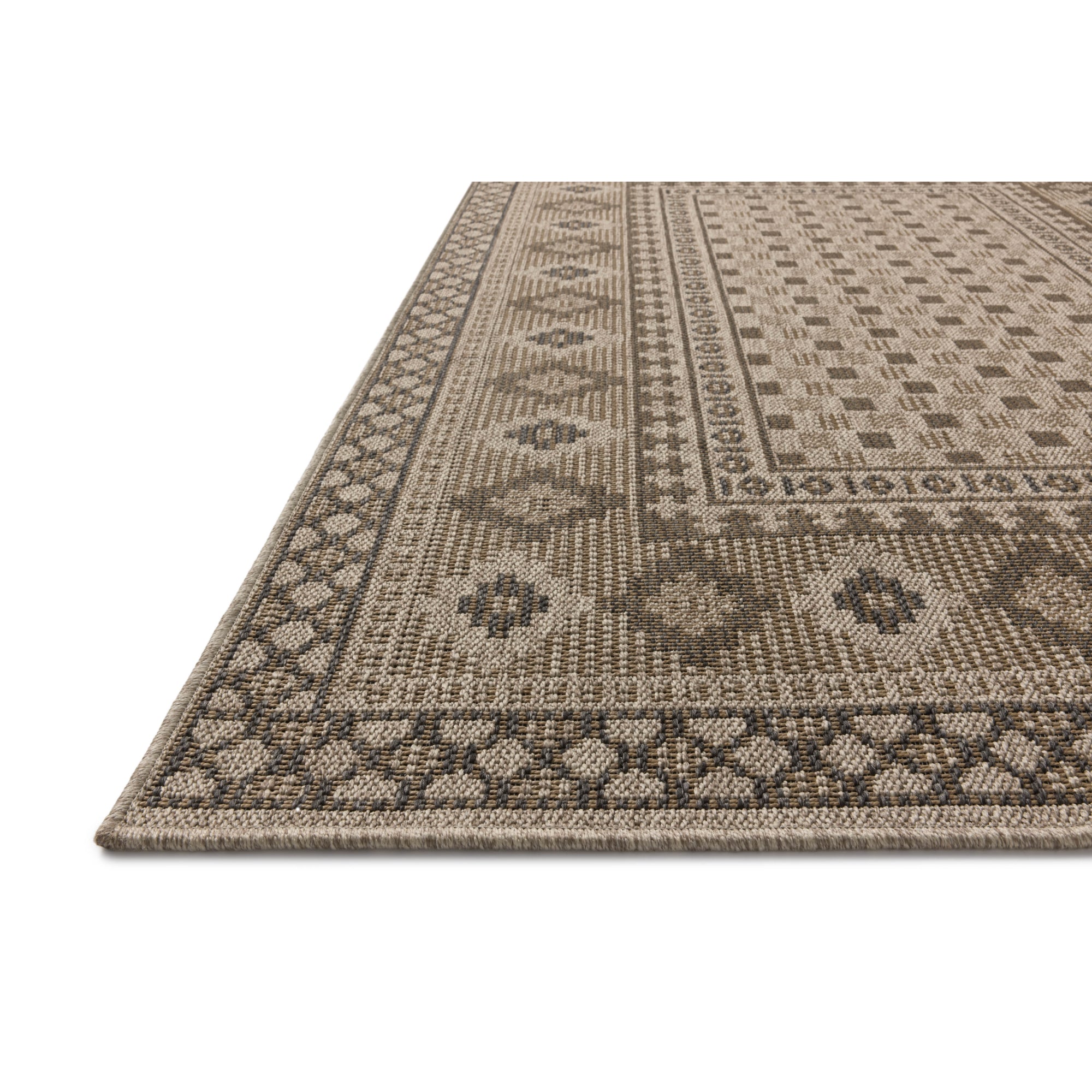 Chris Loves Julia x Loloi Providence Dove/Charcoal Rug