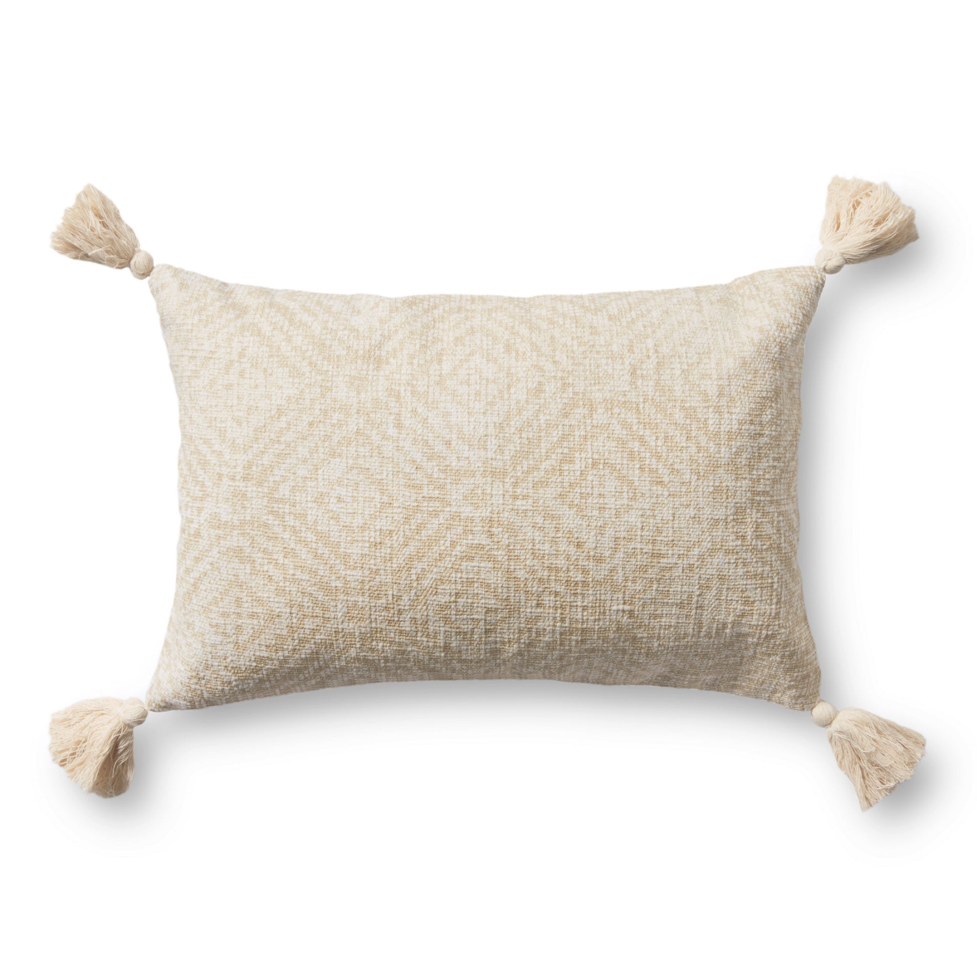 Loloi P0621 Ivory Cover with Poly Pillow