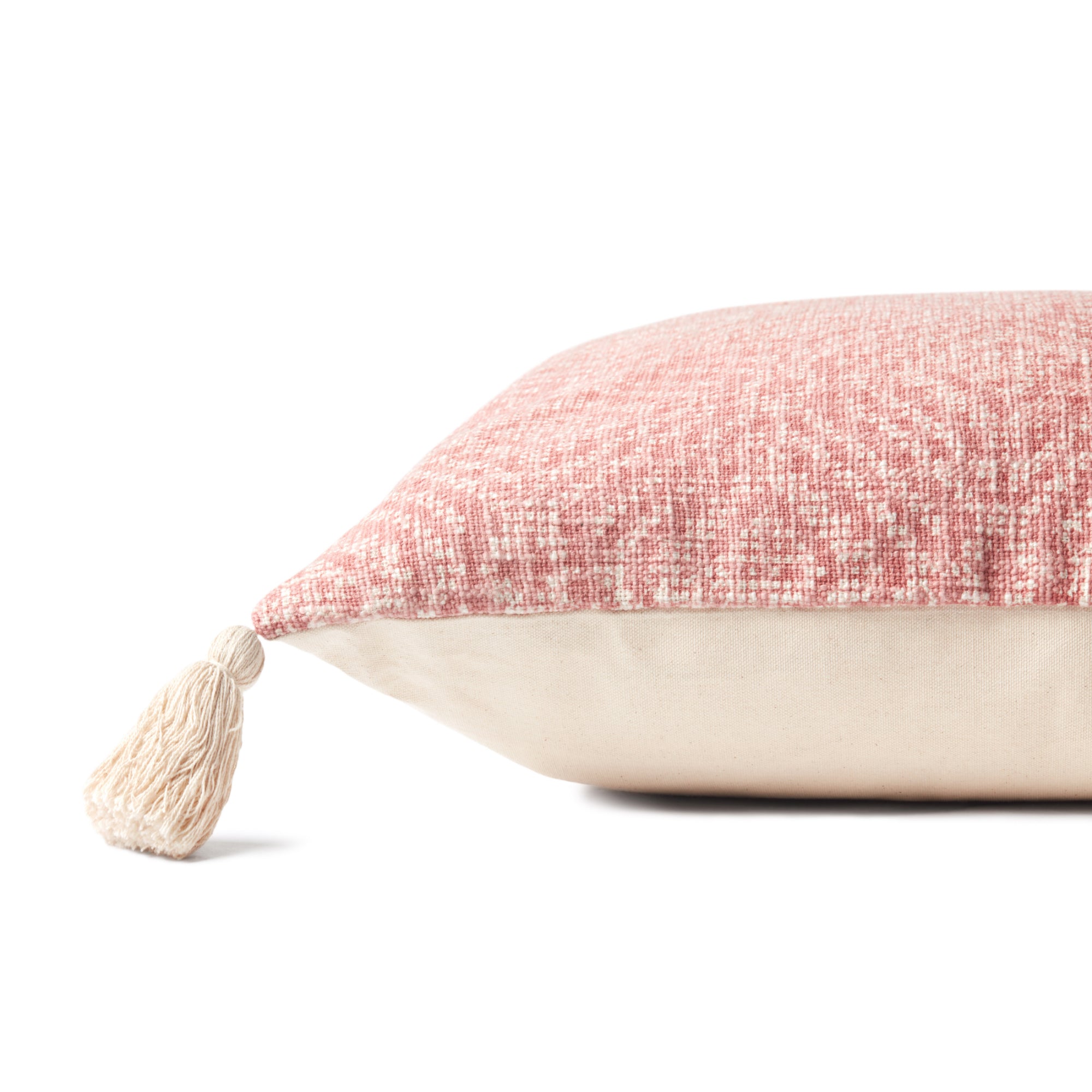 Loloi P0621 Pink Cover with Poly Pillow
