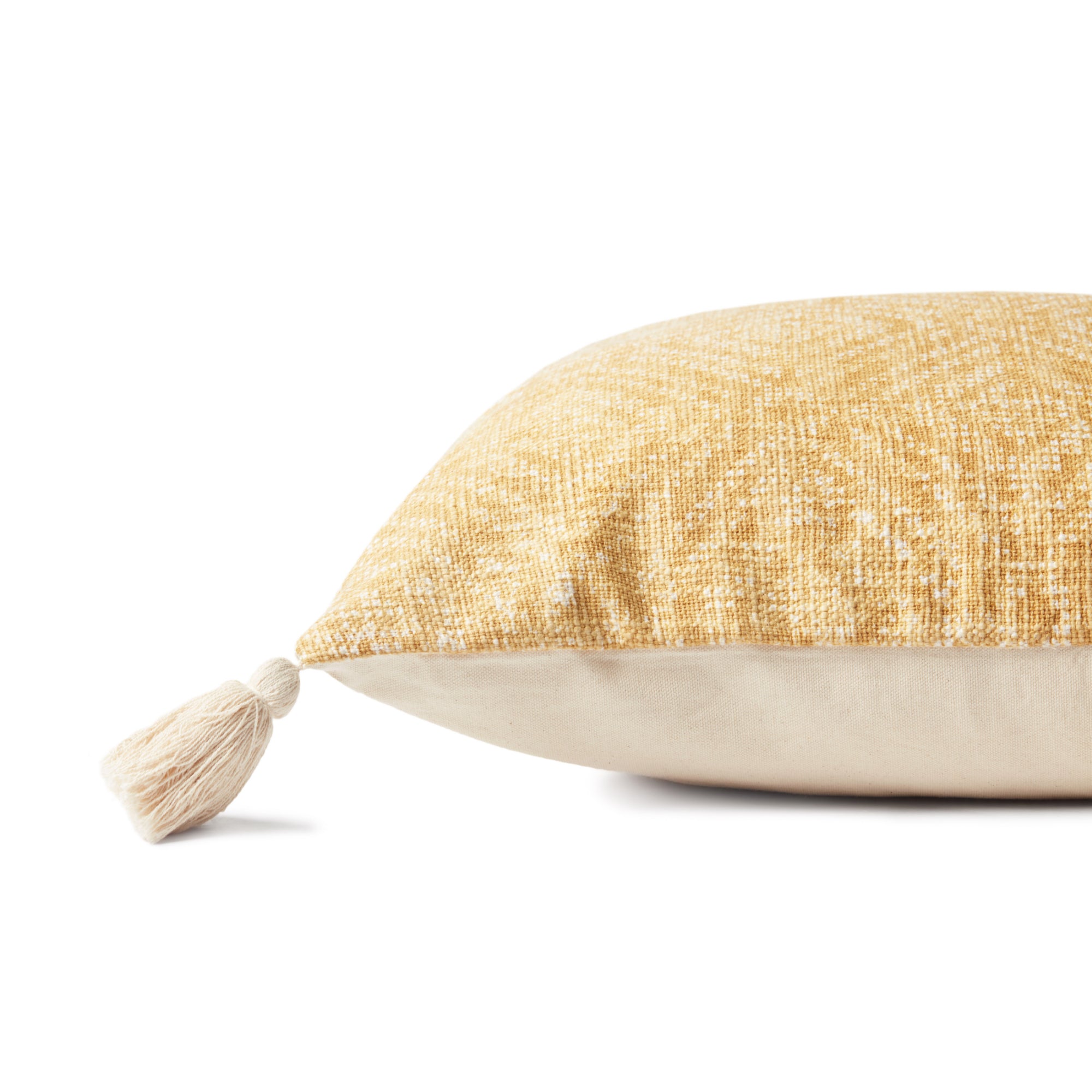 Loloi P0621 Yellow Cover with Poly Pillow