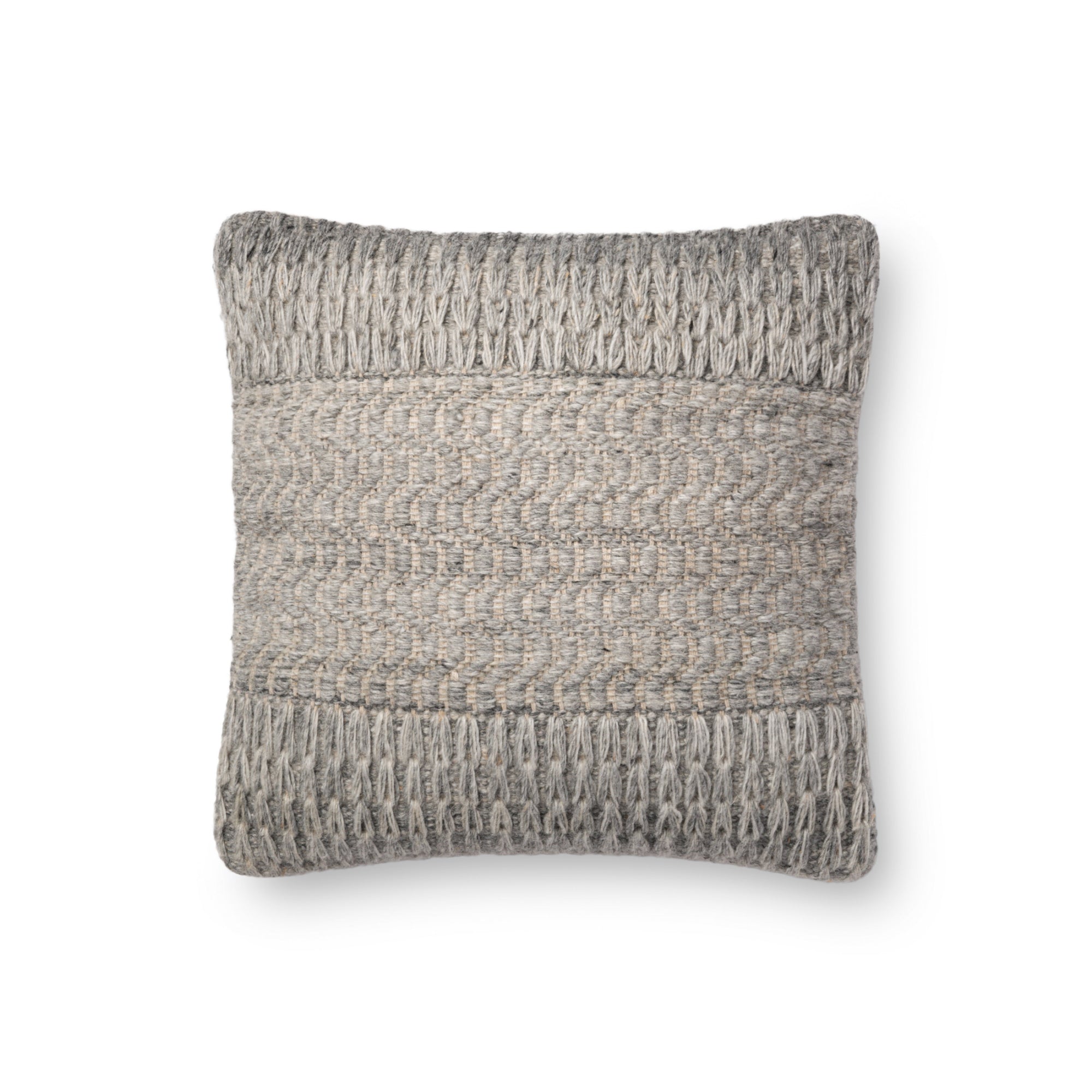 Loloi P0697 18" x 18" Cover with Poly Pillow