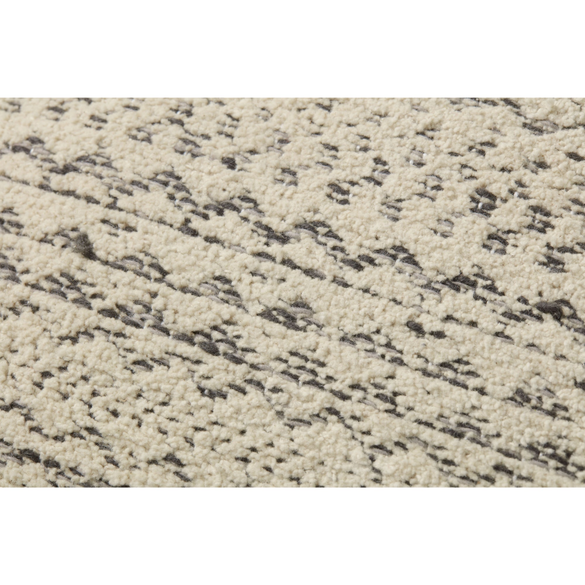 Angela Rose x Loloi Gloaming Charcoal/Ivory 18'' x 18'' Cover with Poly Pillow