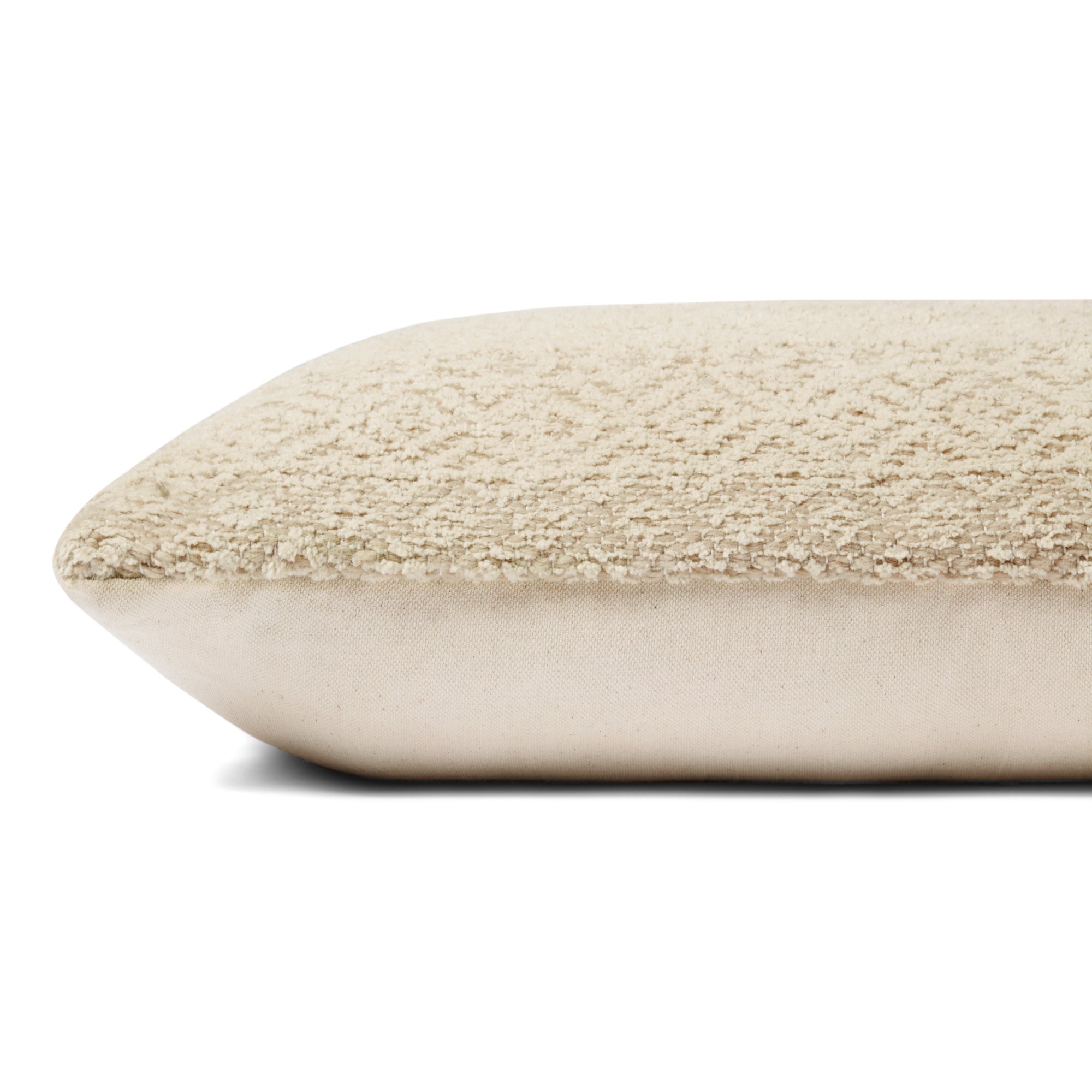 Angela Rose x Loloi Henderson Sand/Ivory 13'' x 21'' Cover with Poly Pillow
