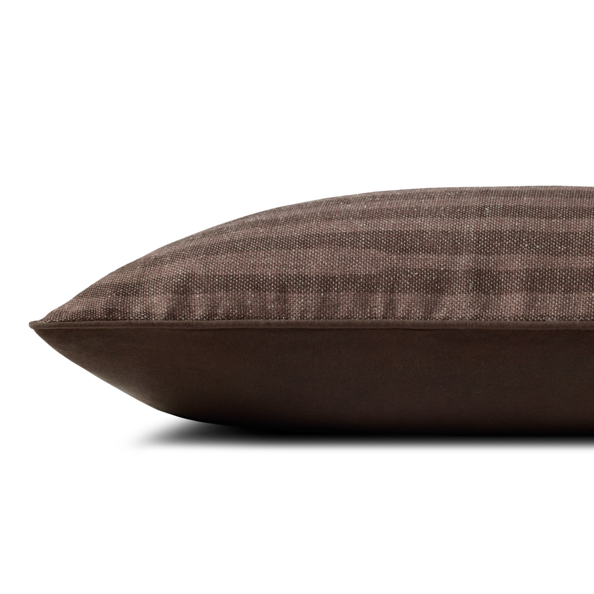 Brigette Romanek PBR0009 Brown 13'' x 35'' Cover with Poly Pillow