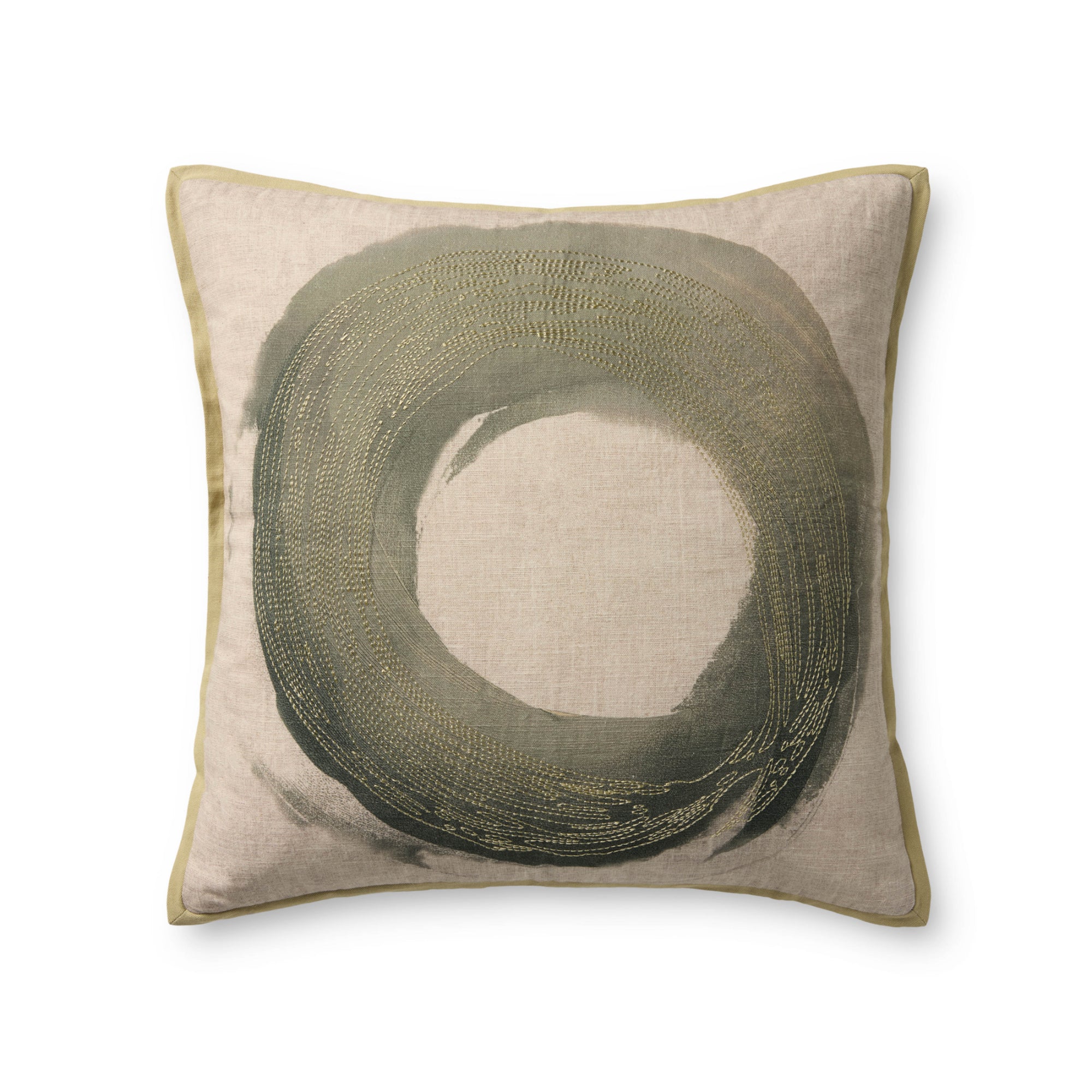 Brigette Romanek x Loloi 20" x 20" Cover with Poly Pillow