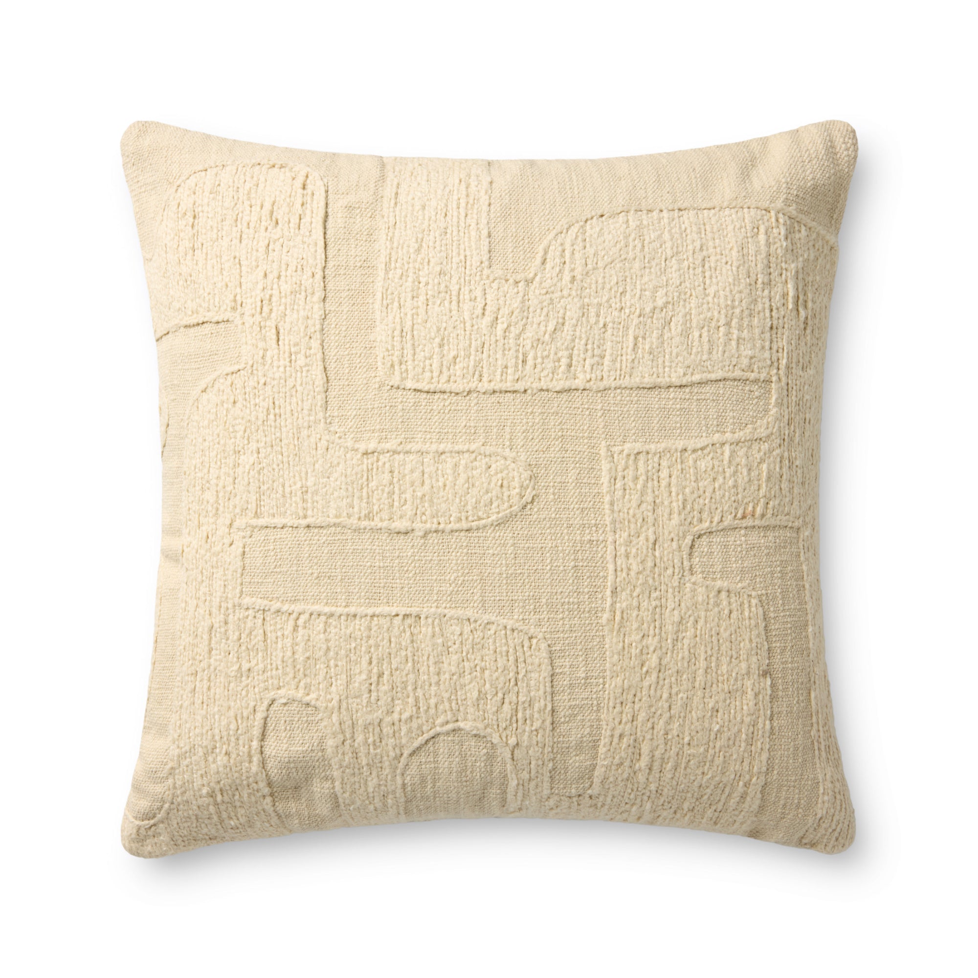 Brigette Romanek x Loloi 22" x 22" Cover with Poly Pillow