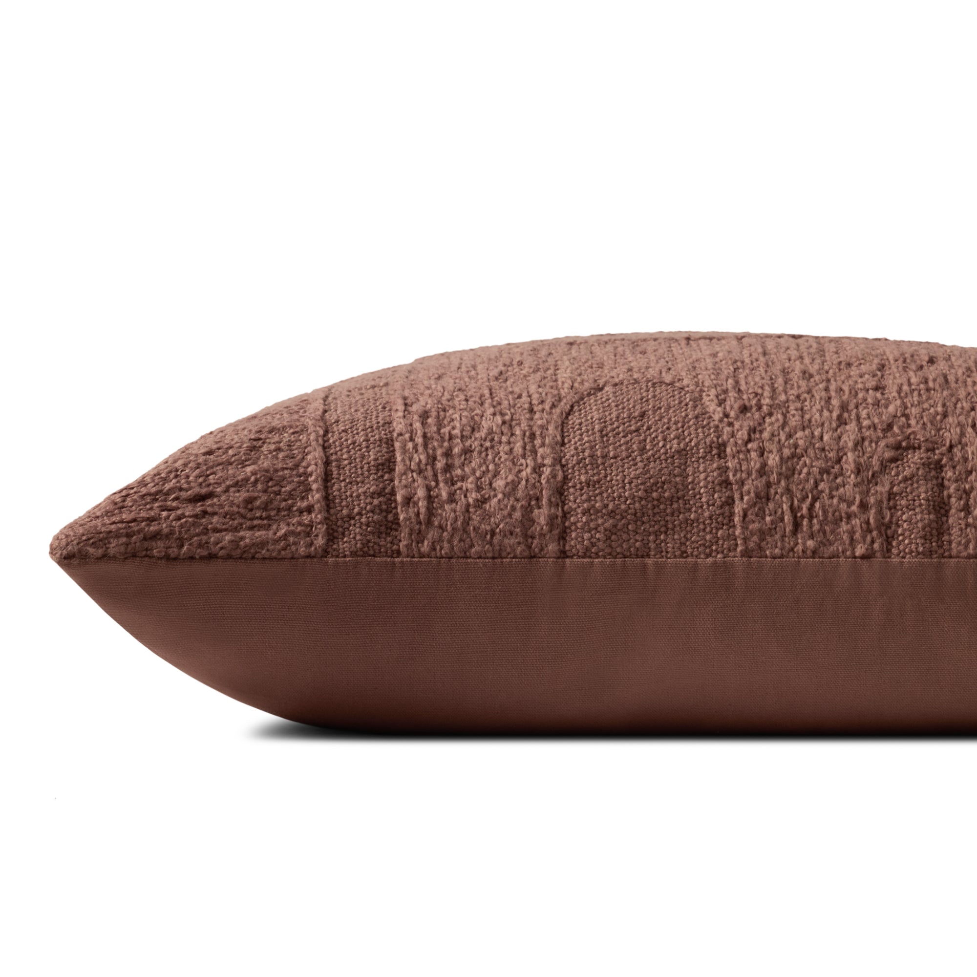 Brigette Romanek x Loloi Mauve 12" x 27" Cover with Poly Pillow