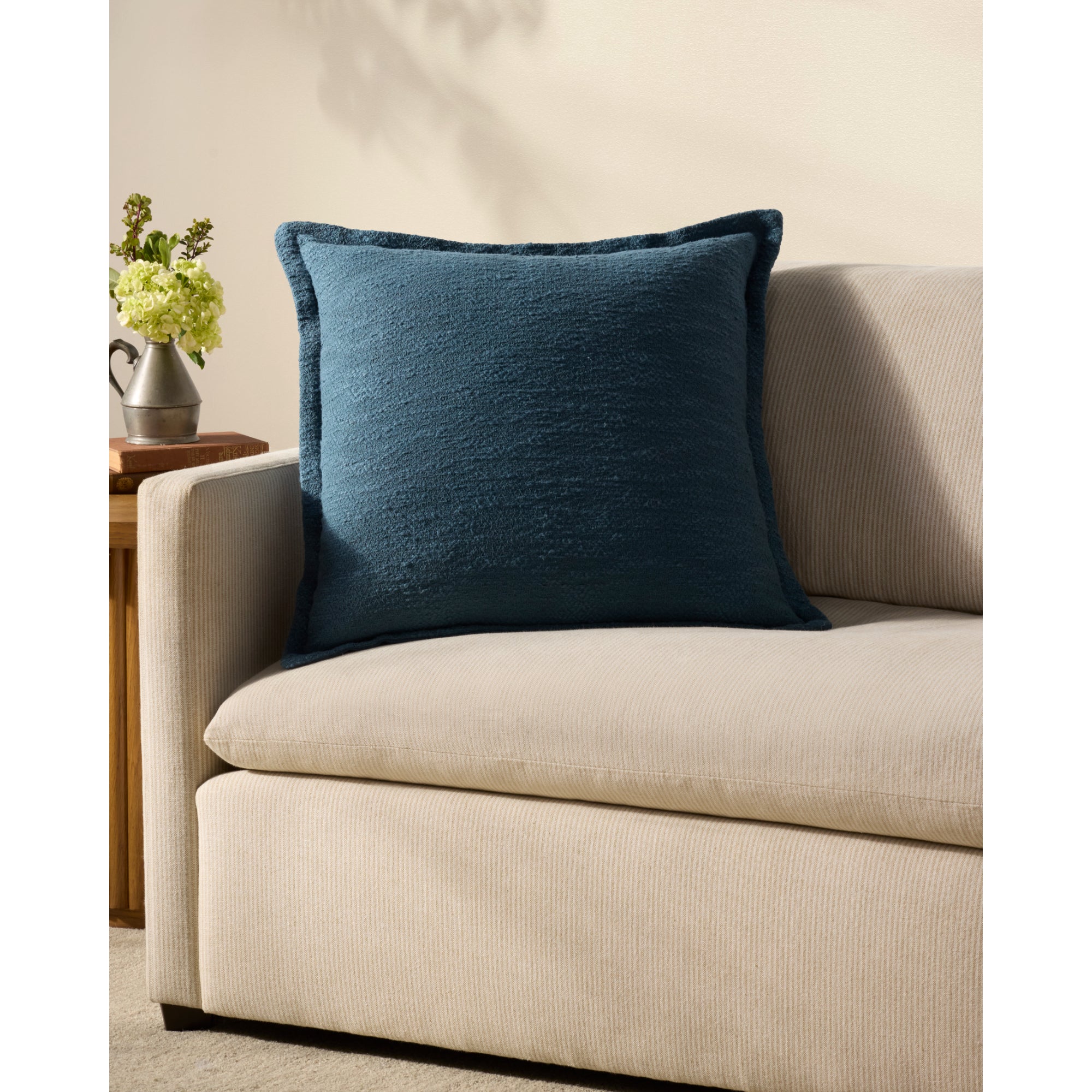 Chris Loves Julia x Loloi Morris 22'' x 22'' Cover with Poly Pillow