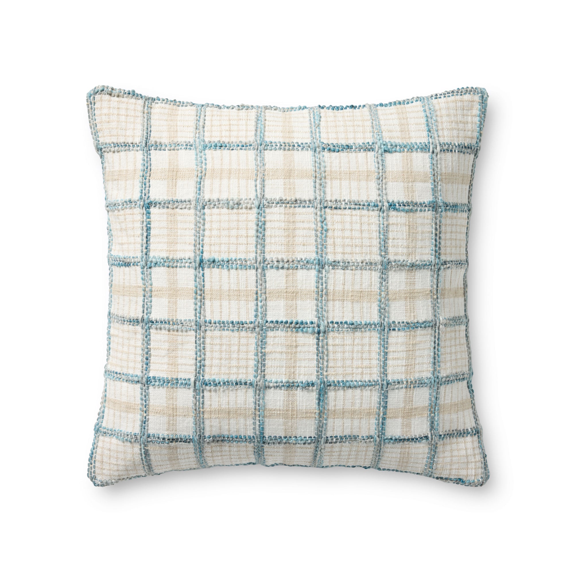 Chris Loves Julia x Loloi Norman 20" x 20" Cover with Poly Pillow