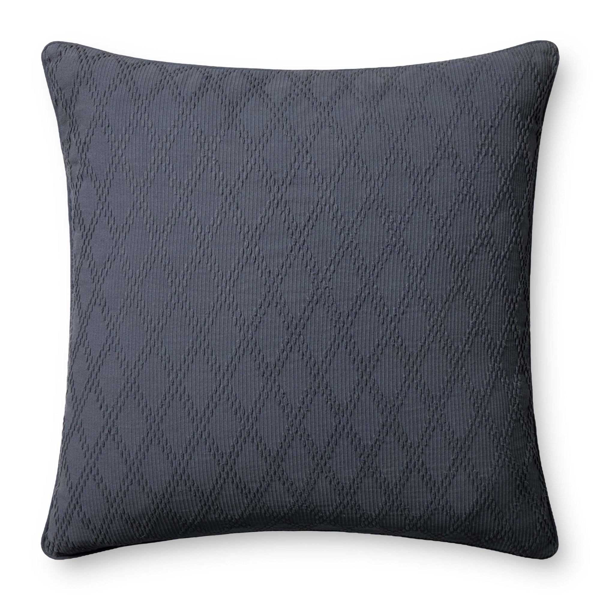 Chris Loves Julia x Loloi Cary 26" x 26" Cover with Poly Pillow