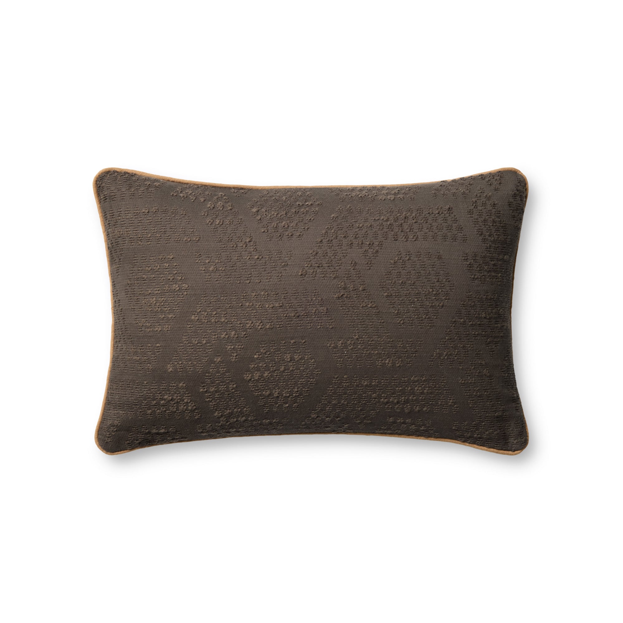 Jeremiah Brent x Loloi Leroy Brown Pillow Cover with Poly