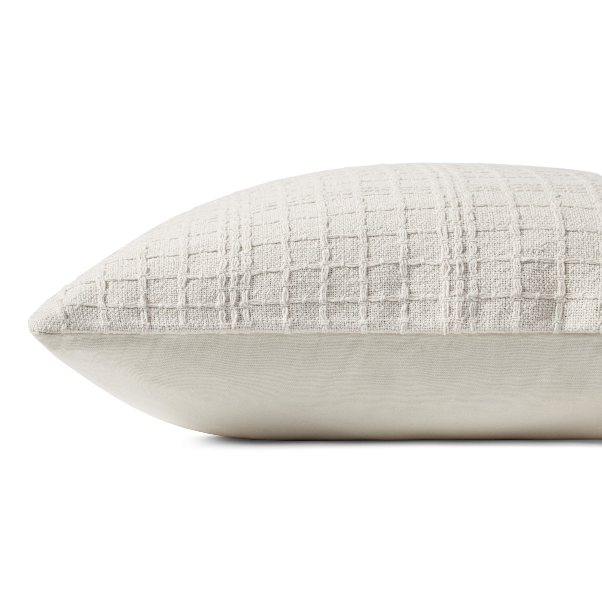 Jean Stoffer x Loloi PJS0015 Ivory Cover with Down Pillow