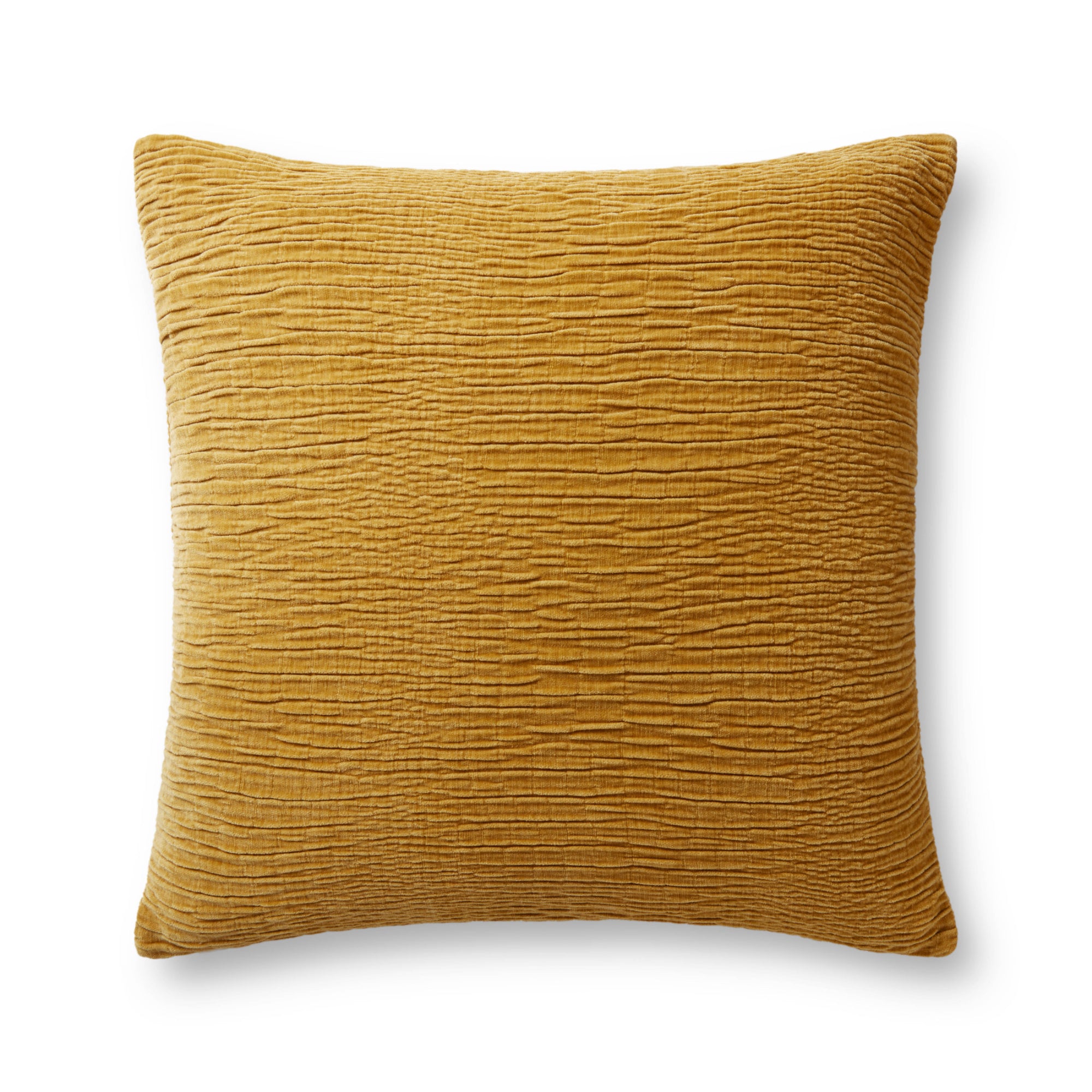Loloi Gold Cover with Poly Pillow