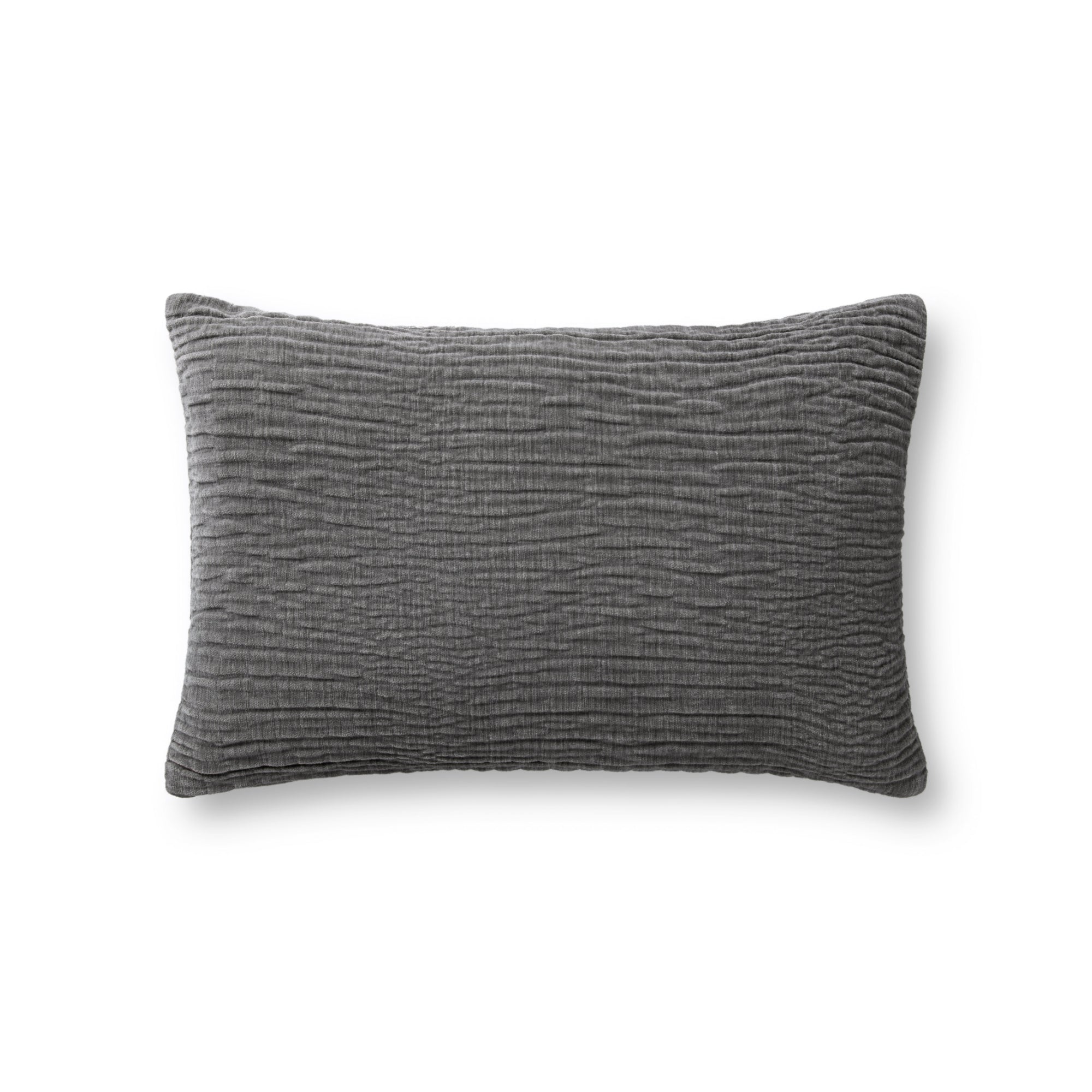 Loloi Grey Cover with Poly Pillow