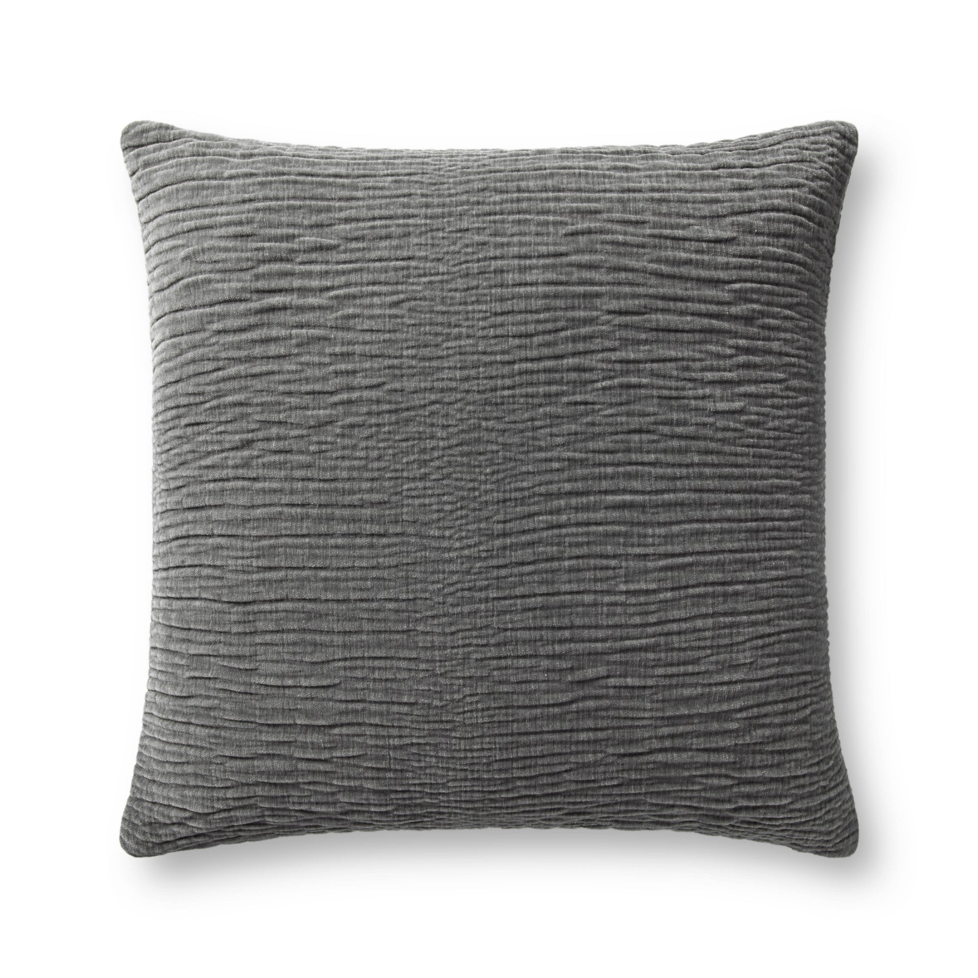Loloi Grey Cover with Poly Pillow