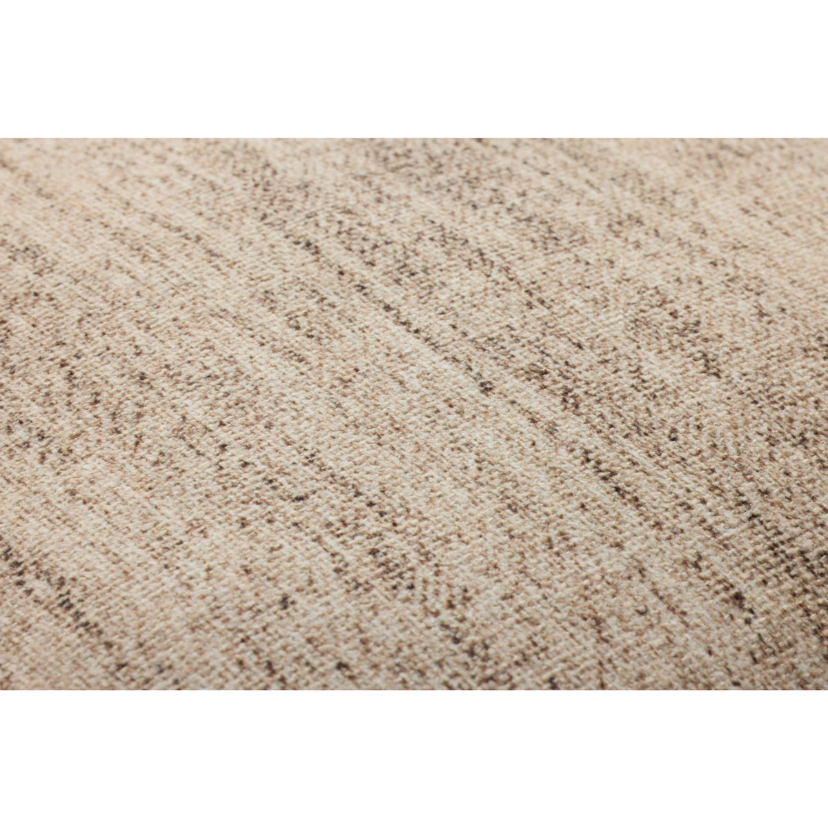 Loloi PLL0143 Brown/Ivory Cover with Poly Pillow by Loloi