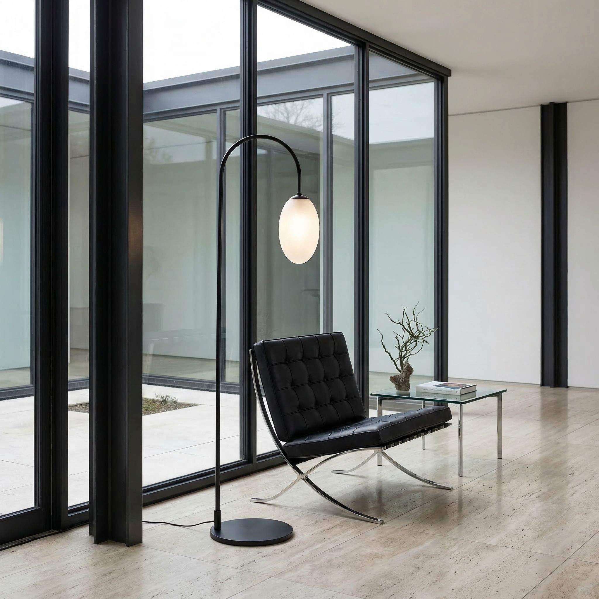 Swan Floor Lamp