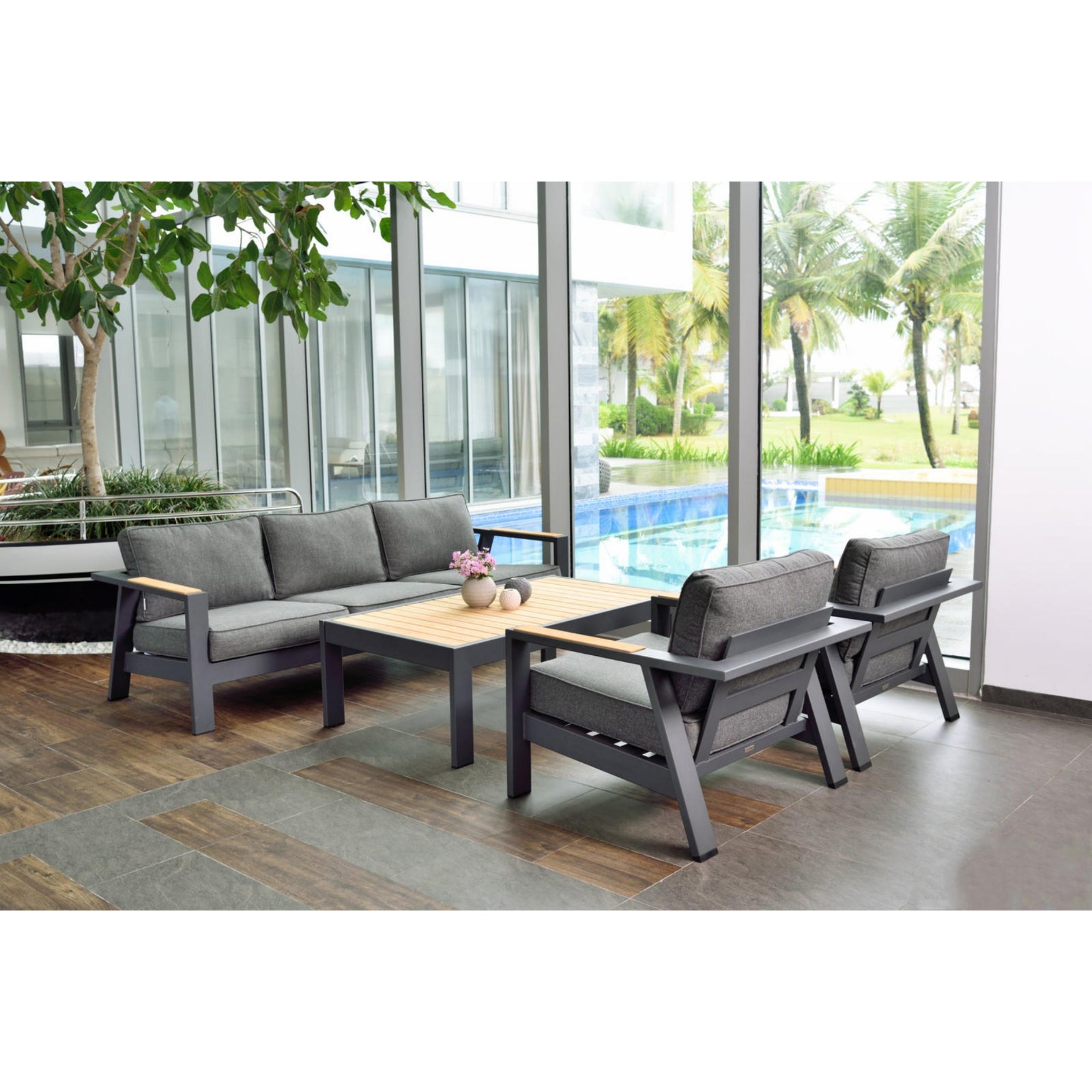 Palau 4 Piece Sofa Set