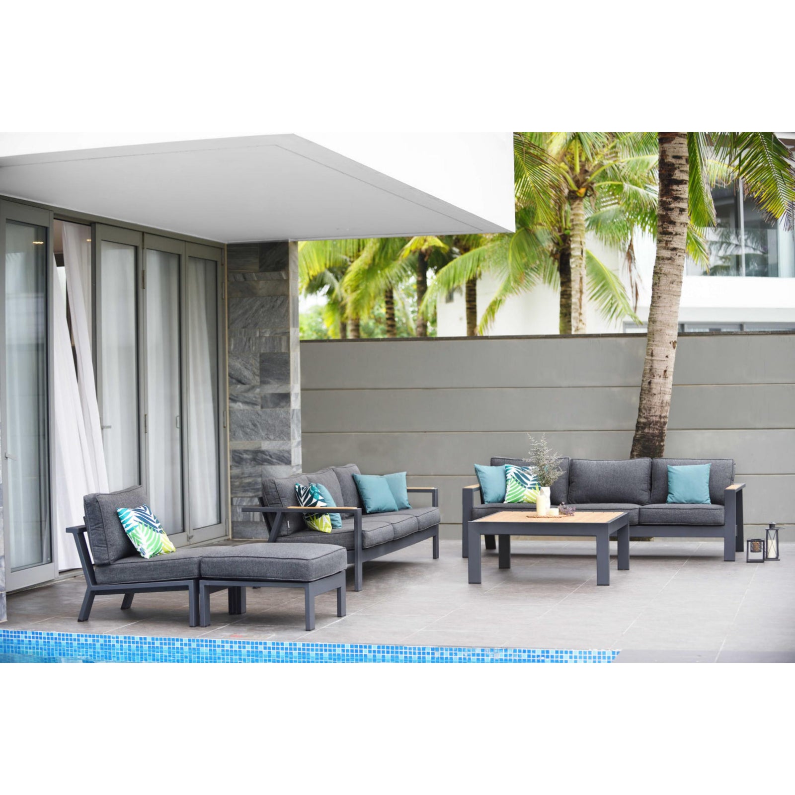 Palau 5 Piece Sofa Set