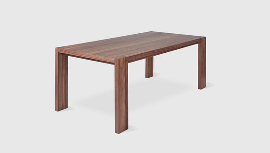 Plank Table Natural WalnutDining Table Gus*  Natural Walnut   Four Hands, Mid Century Modern Furniture, Old Bones Furniture Company, Old Bones Co, Modern Mid Century, Designer Furniture, https://www.oldbonesco.com/