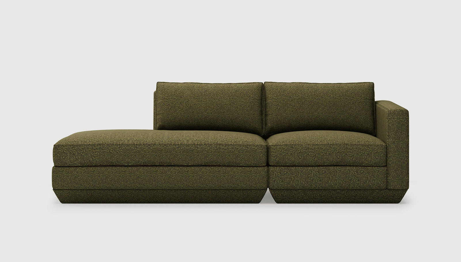 Podium Modular 2PC Lounge Copenhagen Terra / Left FacingLounge Sofa Gus*  Copenhagen Terra Left Facing  Four Hands, Mid Century Modern Furniture, Old Bones Furniture Company, Old Bones Co, Modern Mid Century, Designer Furniture, https://www.oldbonesco.com/