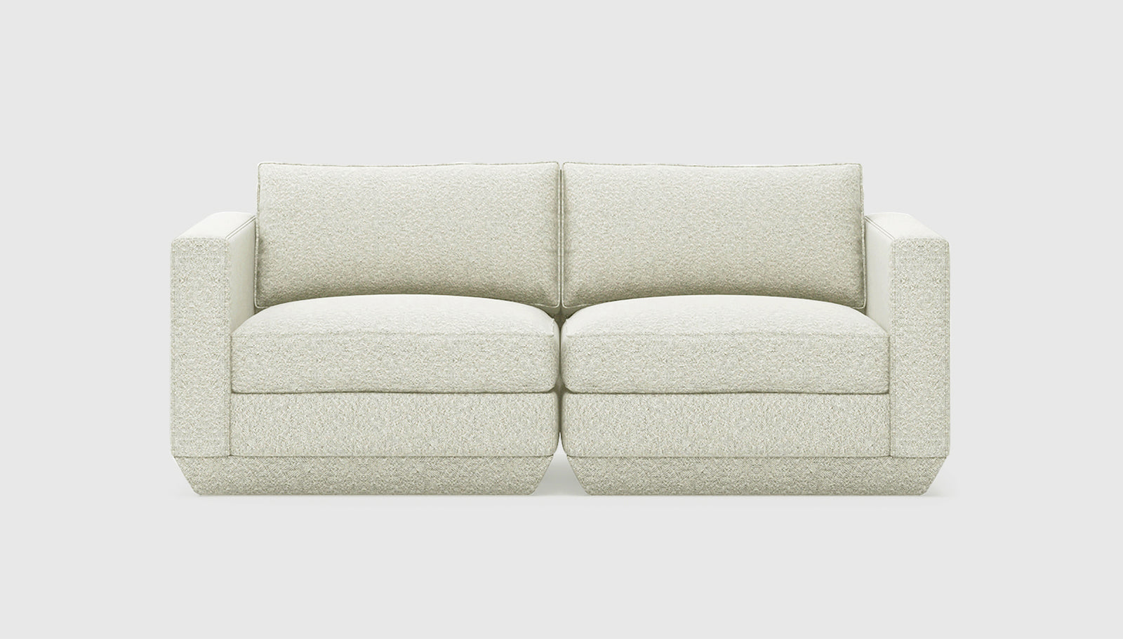 Podium Modular 2PC Sofa Copenhagen FossilSofa Gus*  Copenhagen Fossil   Four Hands, Mid Century Modern Furniture, Old Bones Furniture Company, Old Bones Co, Modern Mid Century, Designer Furniture, https://www.oldbonesco.com/