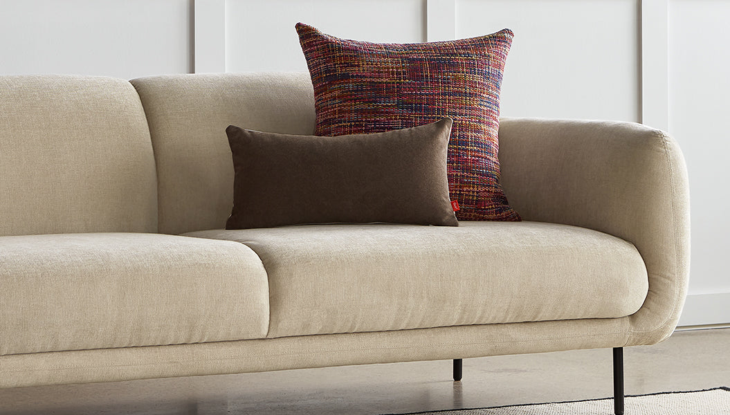 Puff Pillow Pillow Gus*     Four Hands, Mid Century Modern Furniture, Old Bones Furniture Company, Old Bones Co, Modern Mid Century, Designer Furniture, https://www.oldbonesco.com/