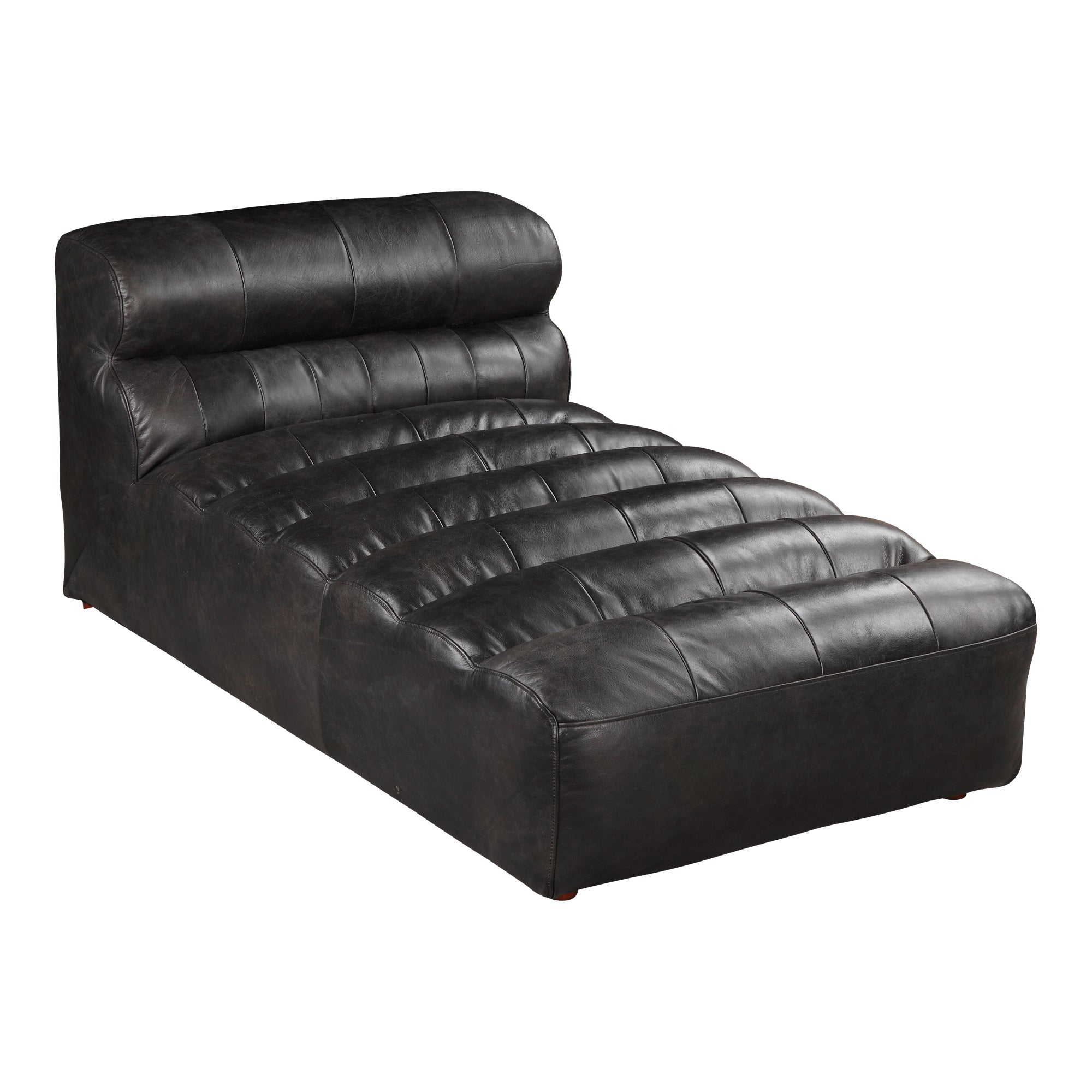 Ramsay Leather Chaise Chaises Moe's    Four Hands, Mid Century Modern Furniture, Old Bones Furniture Company, Old Bones Co, Modern Mid Century, Designer Furniture, Furniture Sale, Warehouse Furniture Sale, Ramsay Leather Chaise Sale, https://www.oldbonesco.com/