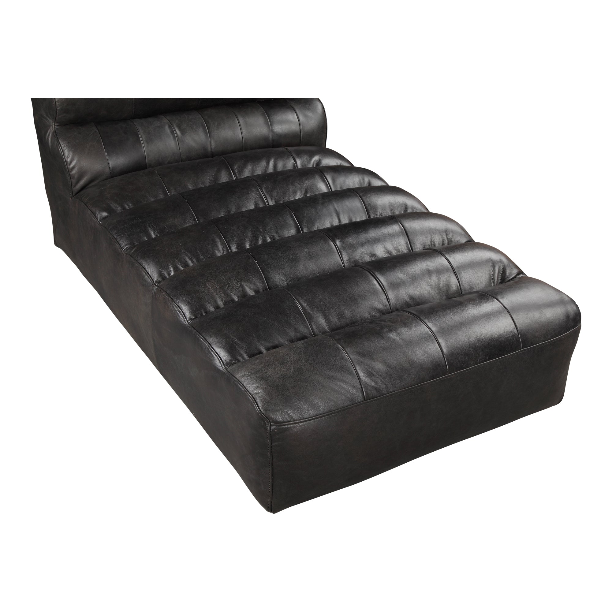 Ramsay Leather Chaise Chaises Moe's    Four Hands, Mid Century Modern Furniture, Old Bones Furniture Company, Old Bones Co, Modern Mid Century, Designer Furniture, Furniture Sale, Warehouse Furniture Sale, Ramsay Leather Chaise Sale, https://www.oldbonesco.com/
