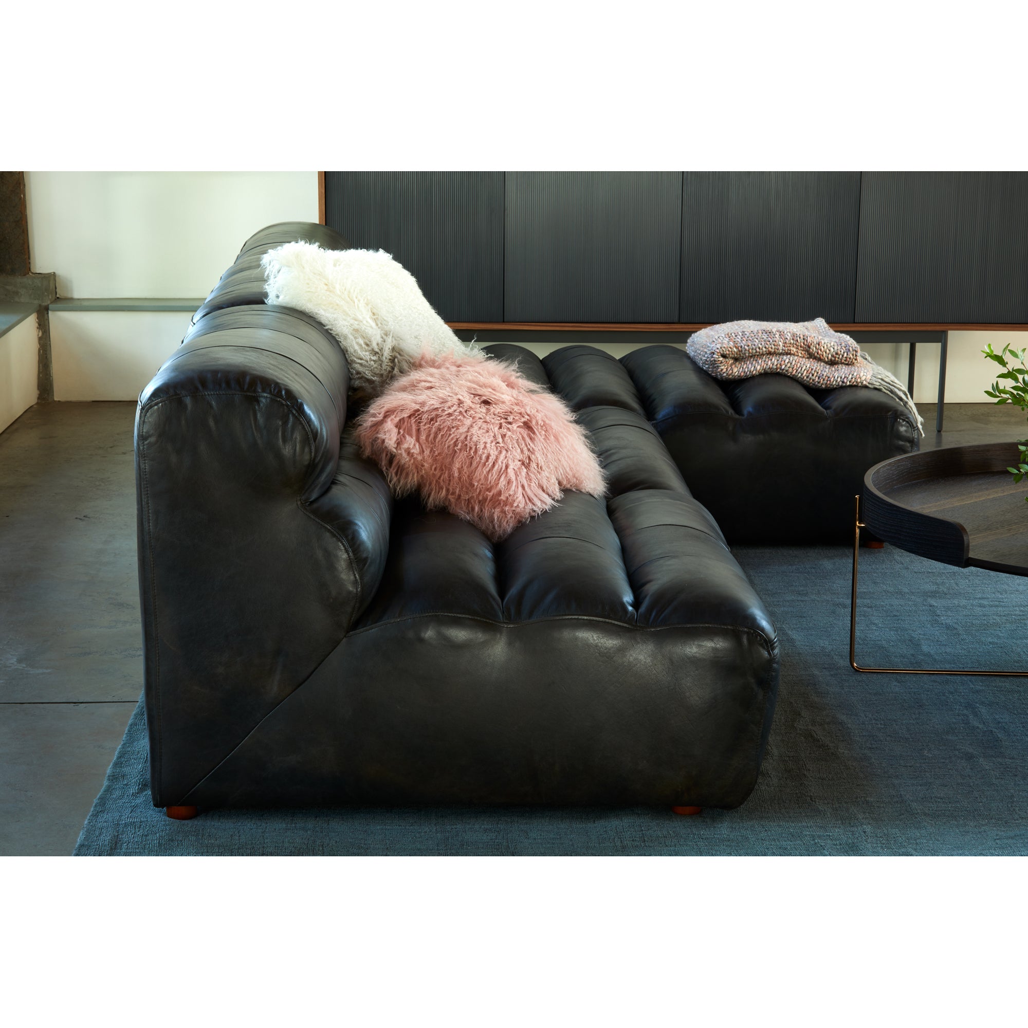 Ramsay Leather Chaise Chaises Moe's    Four Hands, Mid Century Modern Furniture, Old Bones Furniture Company, Old Bones Co, Modern Mid Century, Designer Furniture, Furniture Sale, Warehouse Furniture Sale, Ramsay Leather Chaise Sale, https://www.oldbonesco.com/