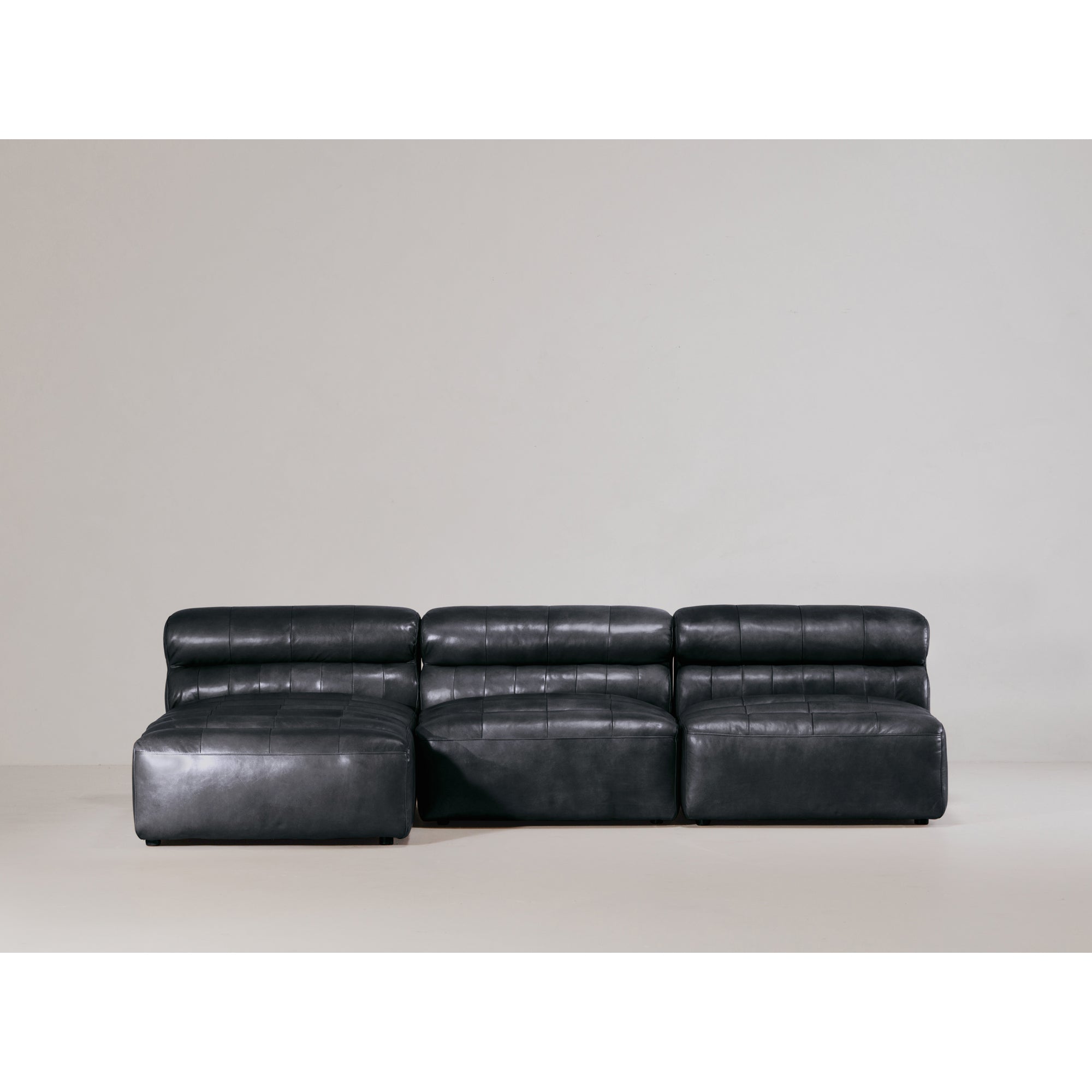 Ramsay Leather Chaise Chaises Moe's    Four Hands, Mid Century Modern Furniture, Old Bones Furniture Company, Old Bones Co, Modern Mid Century, Designer Furniture, Furniture Sale, Warehouse Furniture Sale, Ramsay Leather Chaise Sale, https://www.oldbonesco.com/