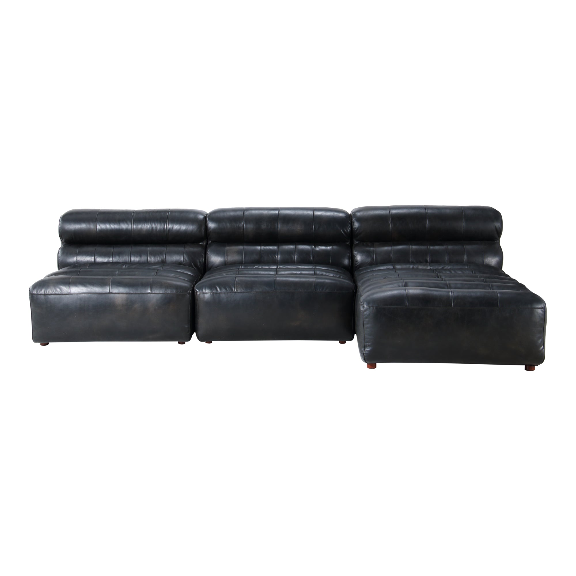 Ramsay Signature Modular Sectional BlackSectional Modular Moe's Black   Four Hands, Mid Century Modern Furniture, Old Bones Furniture Company, Old Bones Co, Modern Mid Century, Designer Furniture, Furniture Sale, Warehouse Furniture Sale, Ramsay Signature Modular Sectional Sale, https://www.oldbonesco.com/