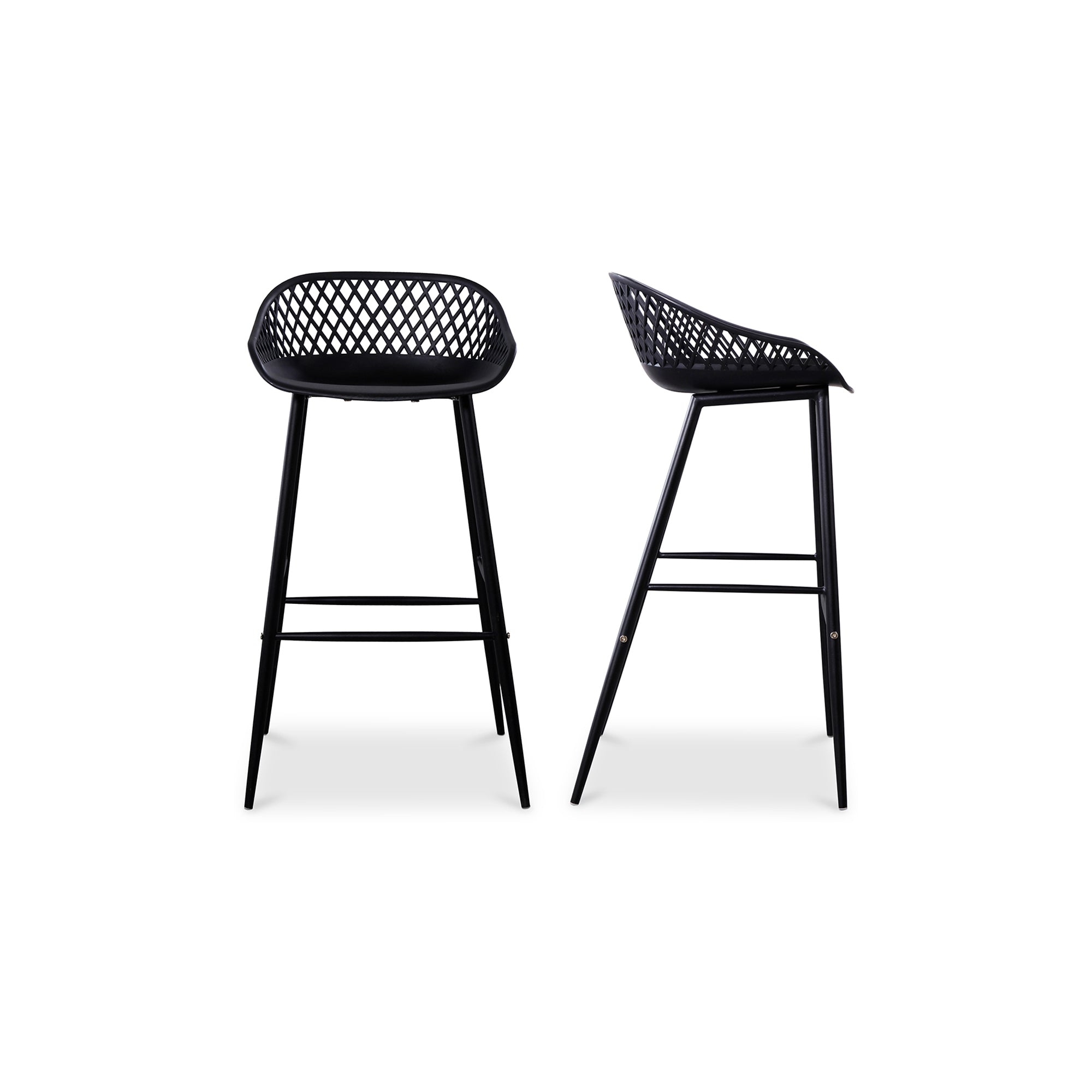 Piazza Outdoor Barstool-M2 BlackBarstools Moe's Black   Four Hands, Mid Century Modern Furniture, Old Bones Furniture Company, Old Bones Co, Modern Mid Century, Designer Furniture, Furniture Sale, Warehouse Furniture Sale, Piazza Outdoor Barstool-M2 Sale, https://www.oldbonesco.com/