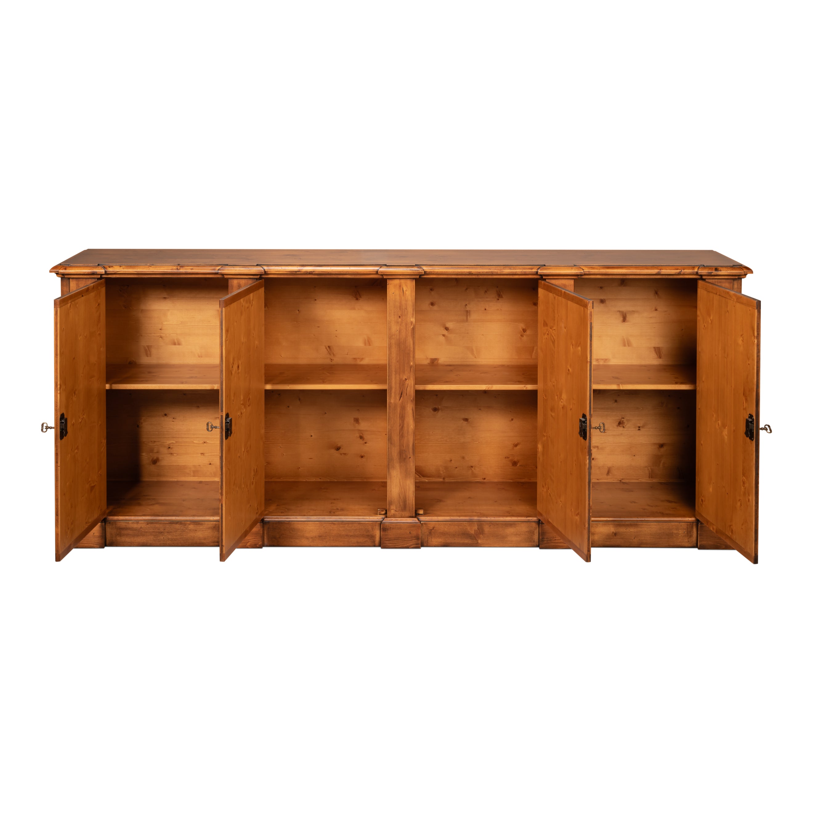 Crested Wall Cabinet