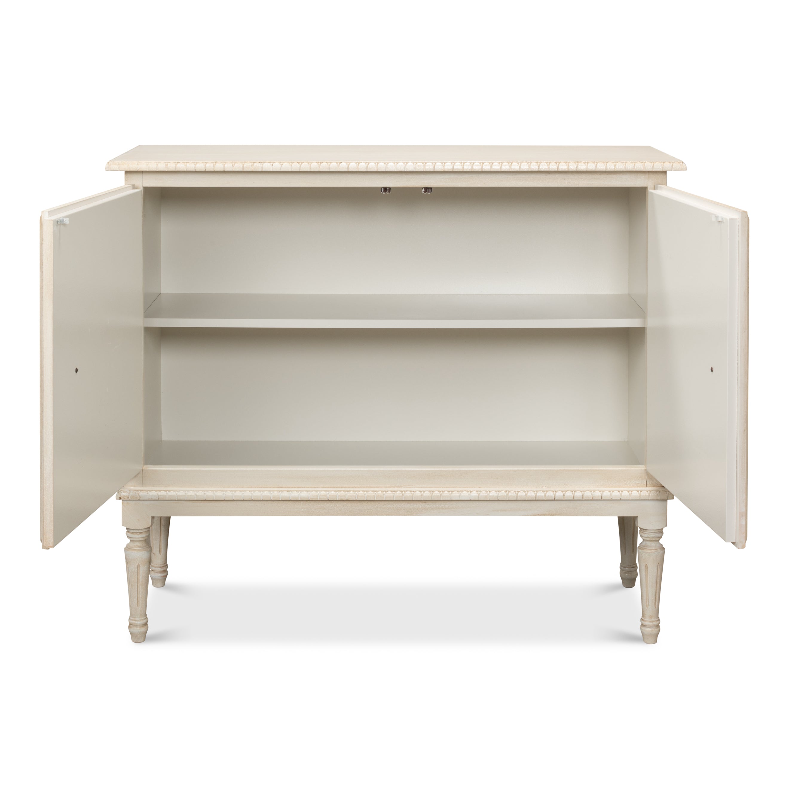 2 Door Sideboard - Bright Lime White