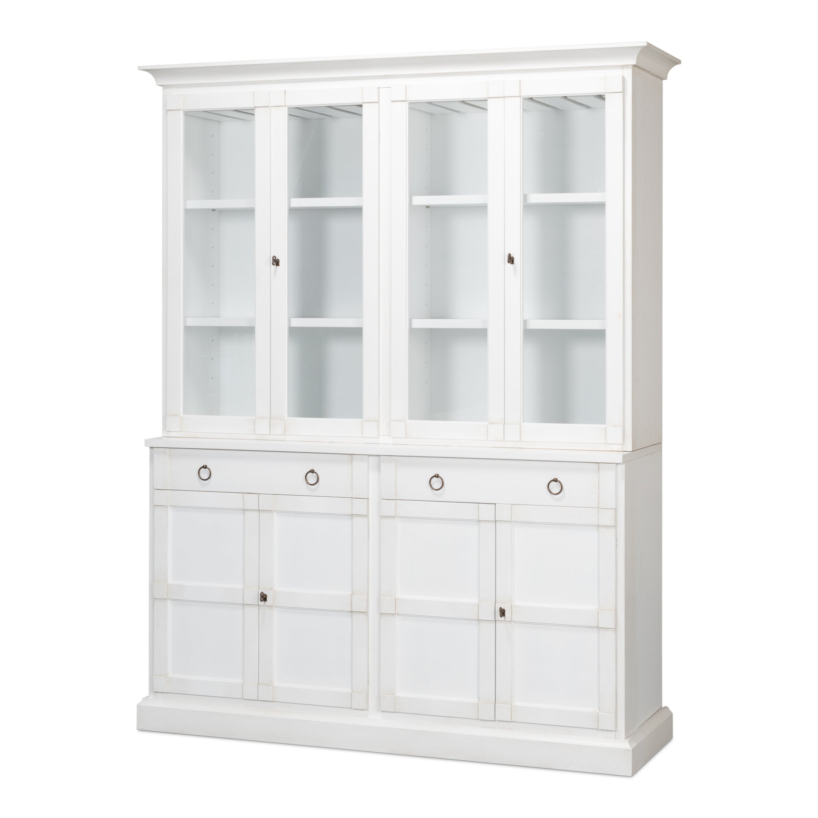 Center Media Unit & Hutch