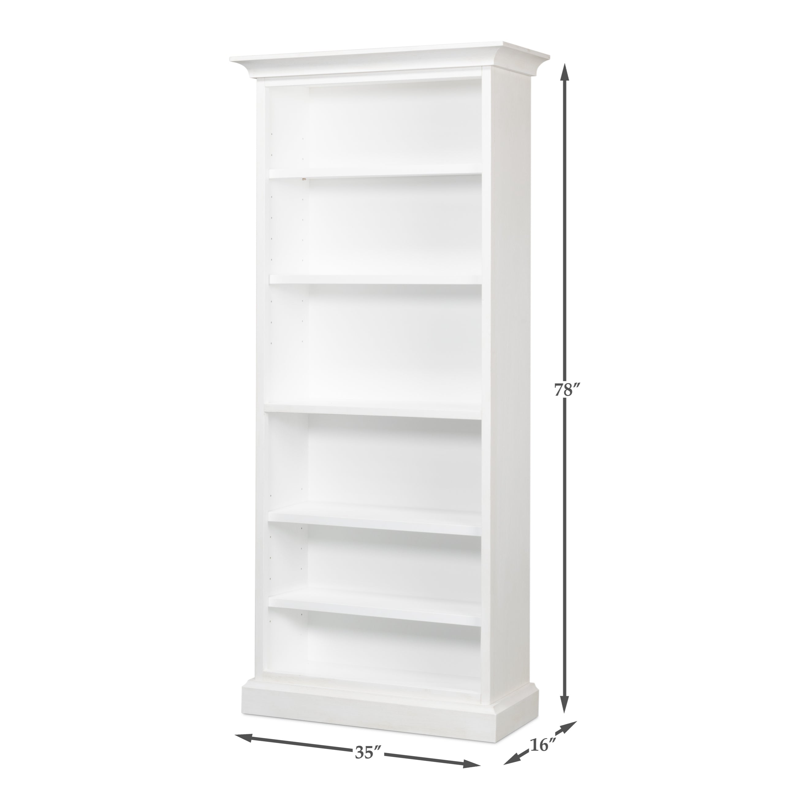 Open Shelf Bookcase