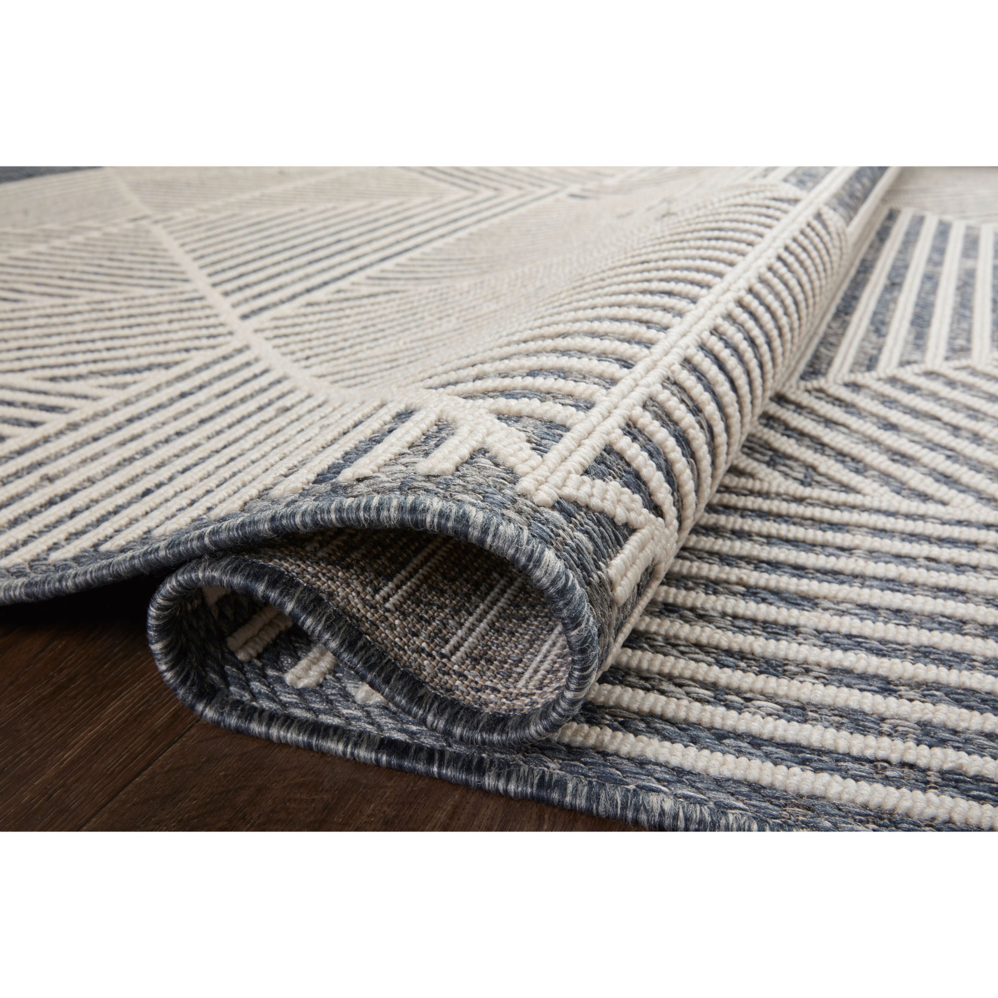 Loloi Rainier RAI-03 Denim/Ivory Rug