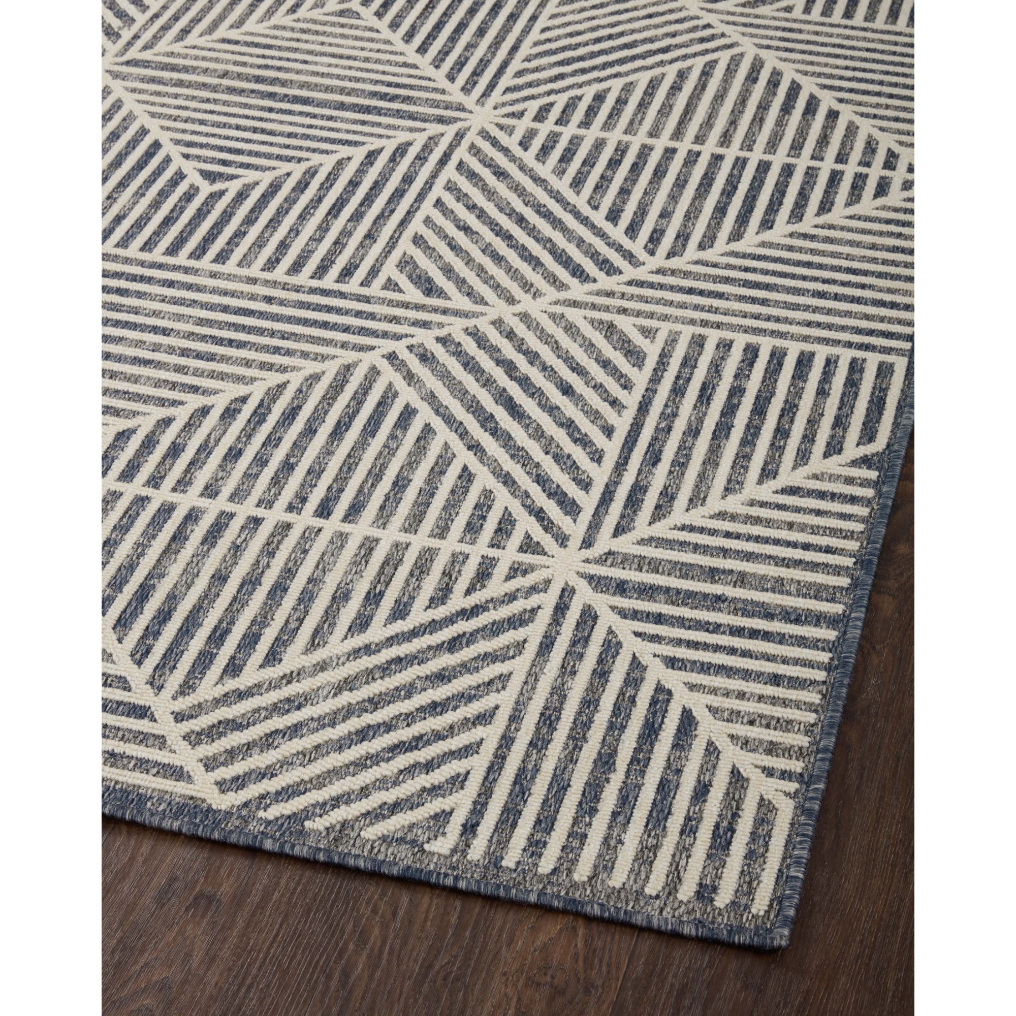 Loloi Rainier RAI-03 Denim/Ivory Rug