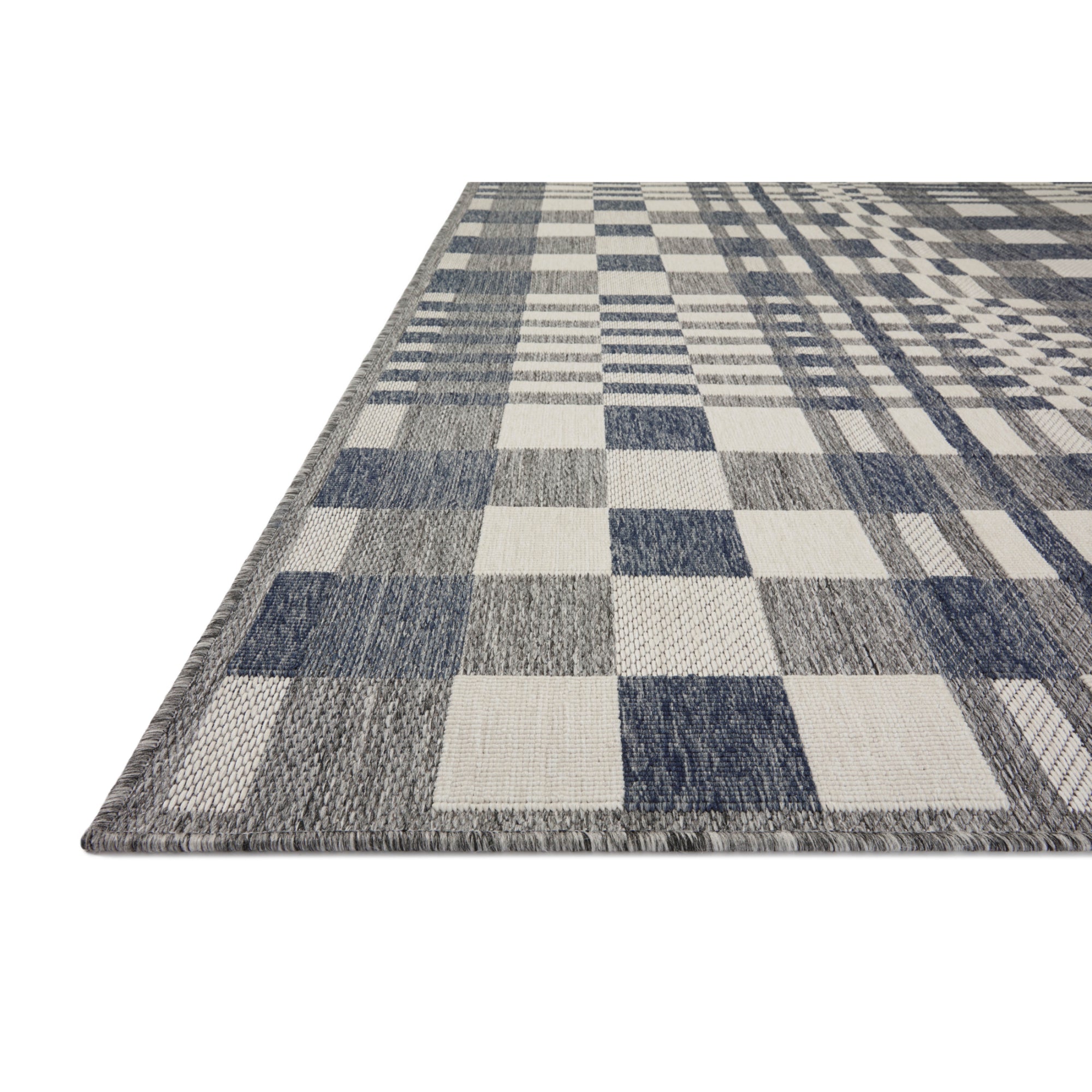 Loloi Rainier Ivory/Denim Rug