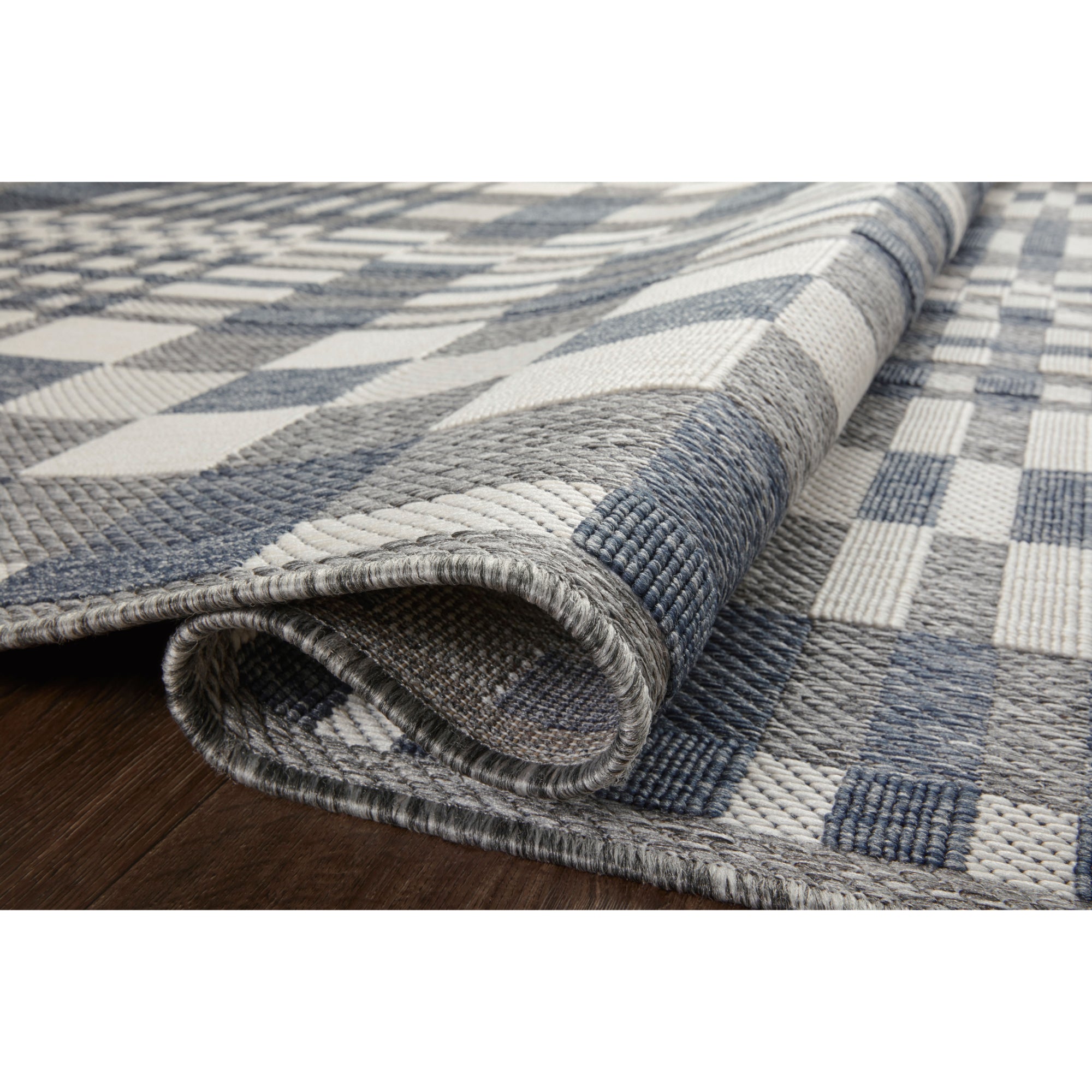 Loloi Rainier Ivory/Denim Rug