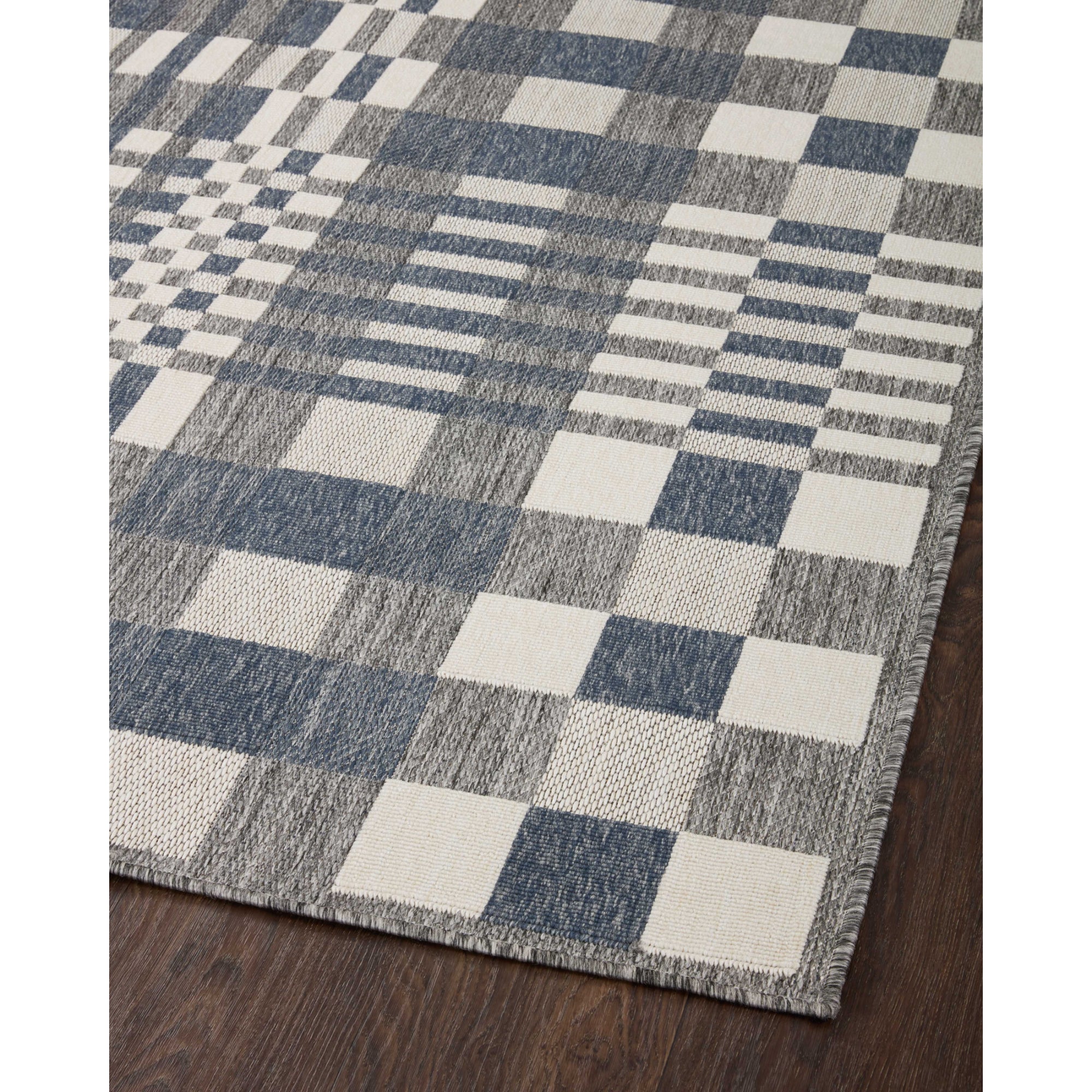 Loloi Rainier Ivory/Denim Rug