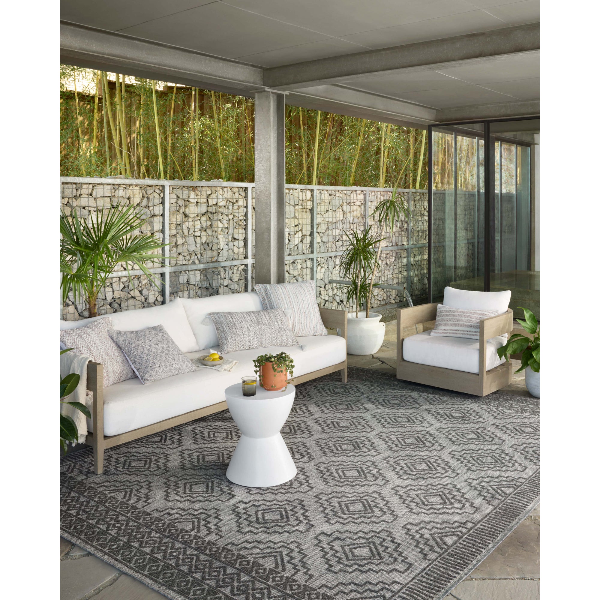 Loloi Rainier Grey/Charcoal Rug