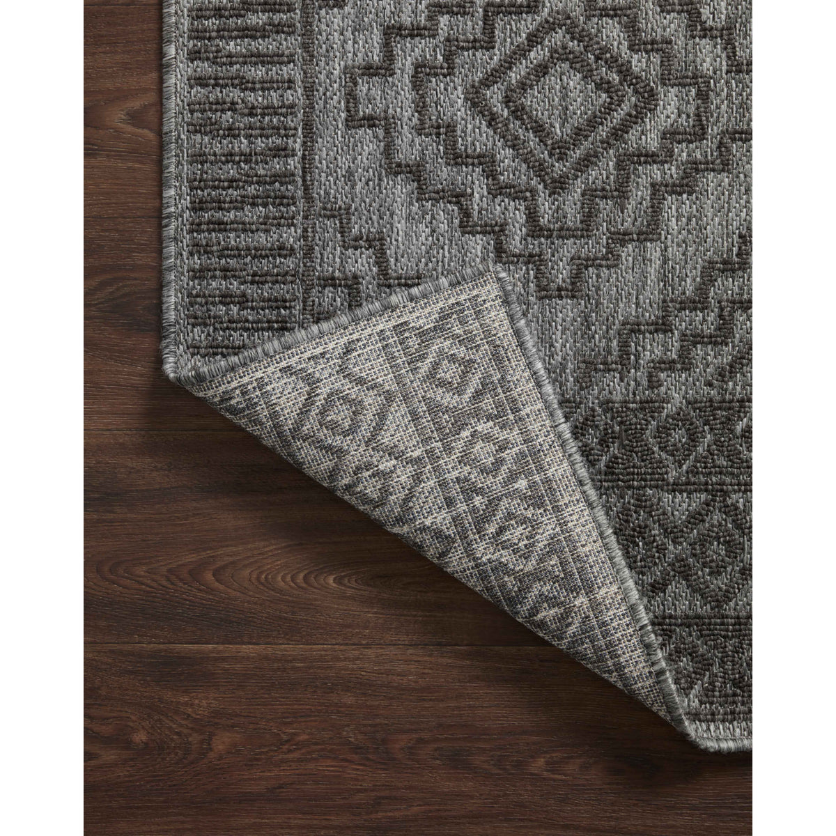 Loloi Rainier Grey/Charcoal Rug by Loloi