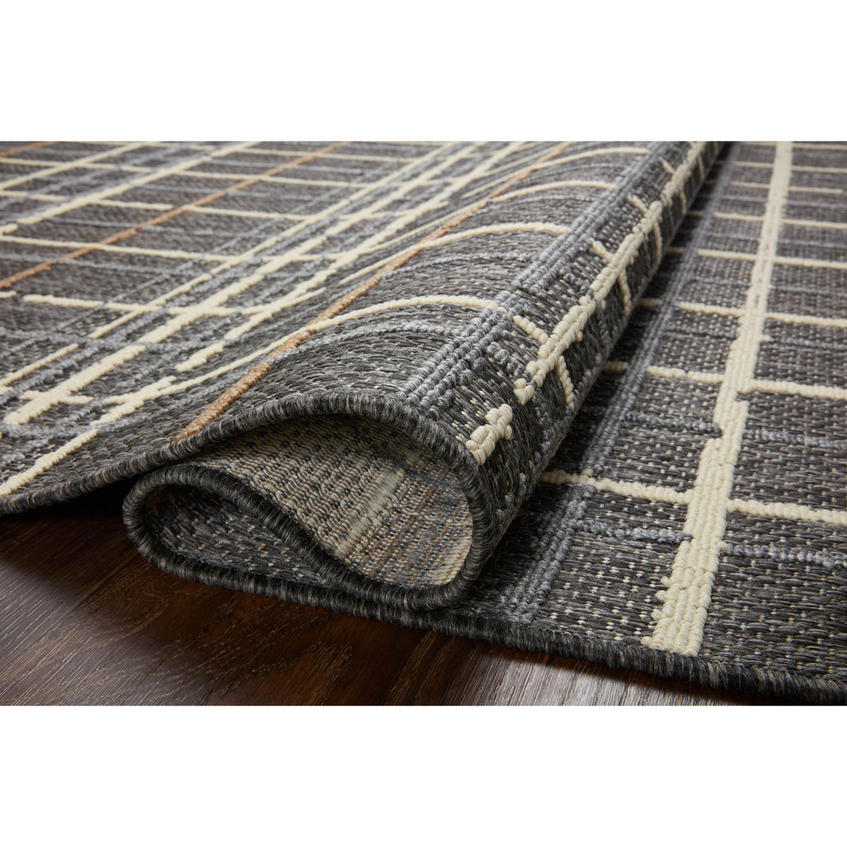 Loloi Rainier Charcoal/Multi Rug by Loloi